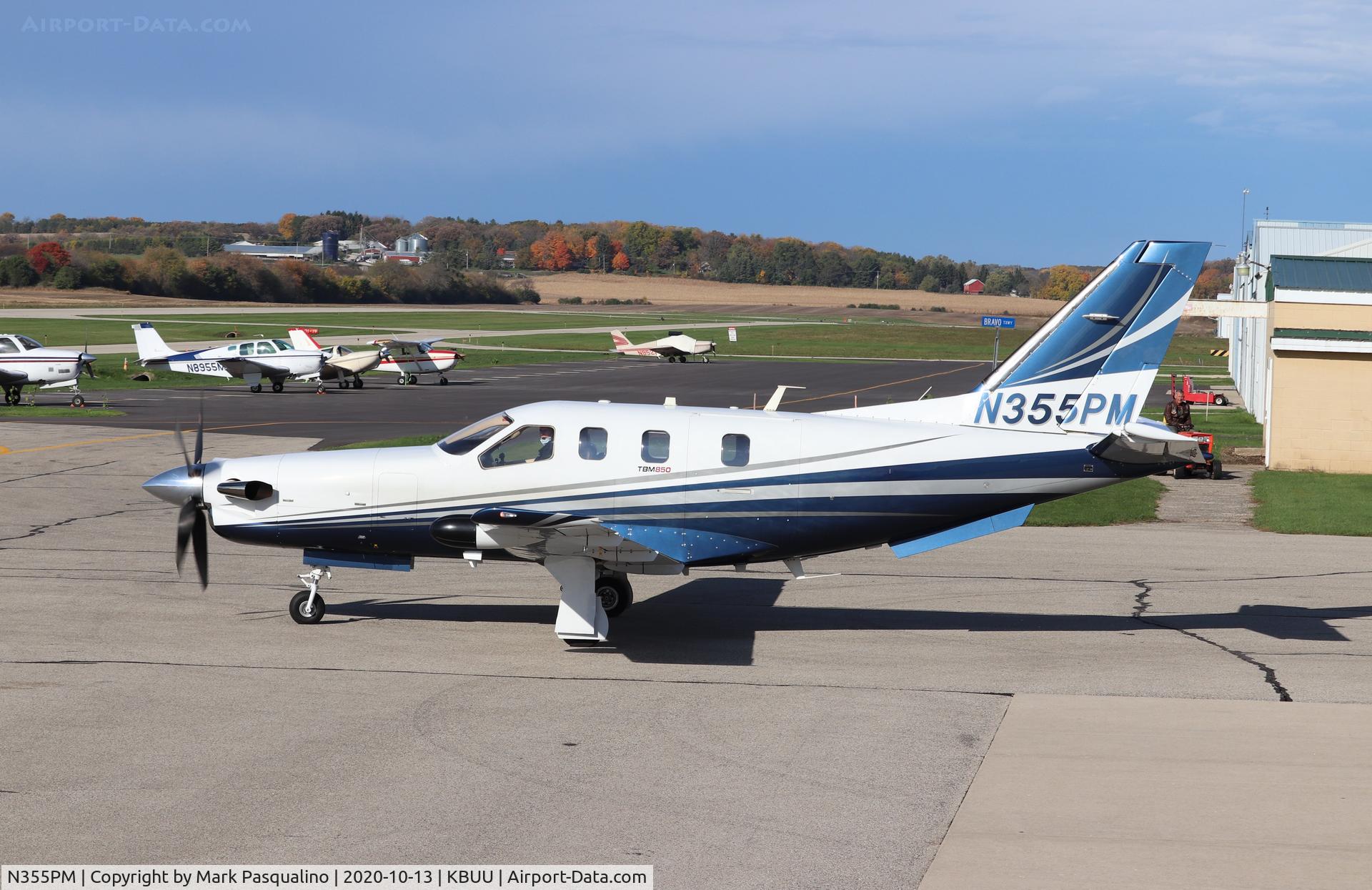 N355PM, 2012 Socata TBM-850 C/N 627, Socata TBM-850