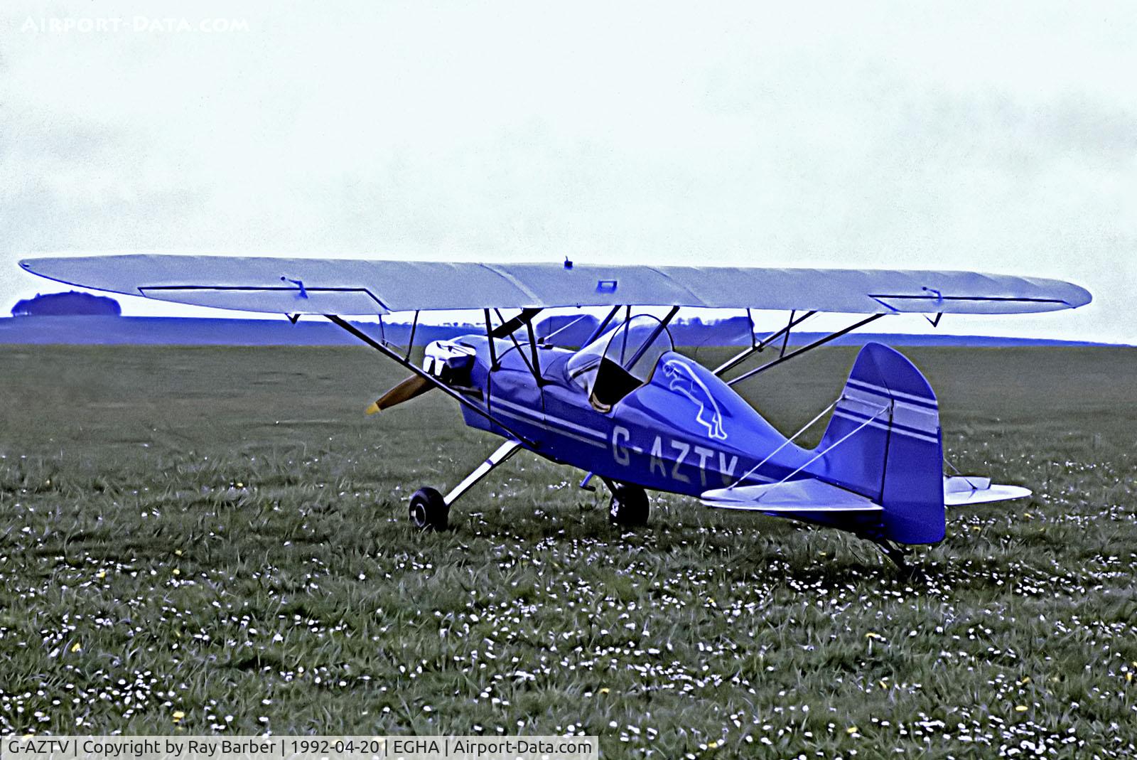G-AZTV, 1973 Stolp SA-500 Starlet C/N PFA 1584, G-AZTV   Stolp SA.500 Starlet [PFA 1584] Compton Abbas~G 20/04/1992