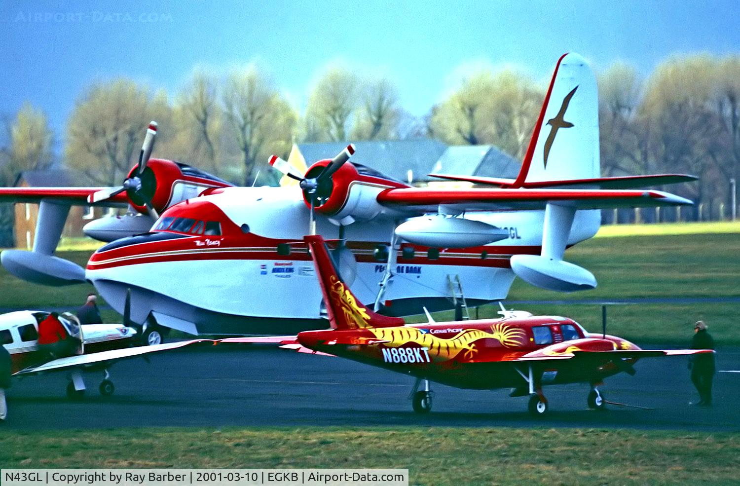 N43GL, 1954 Grumman HU-16C (UF-1) Albatross C/N G-367, N43GL   Grumman HU-16E Albatross [G-367] Biggin Hill~G @ 10/03/2001