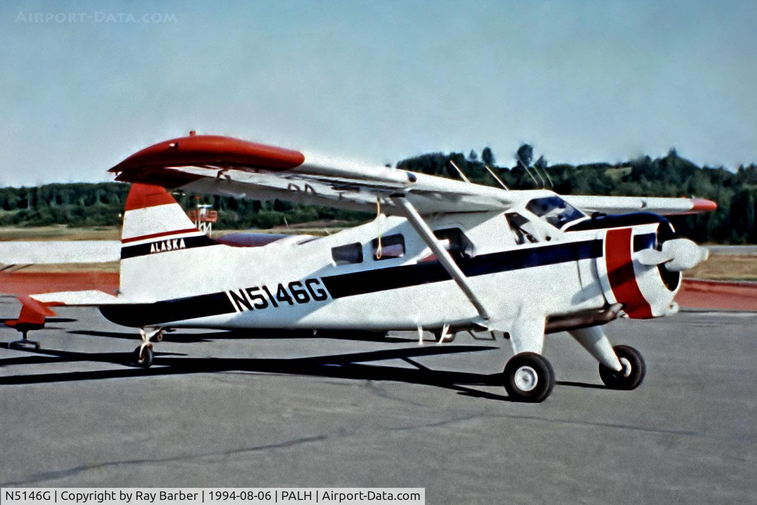 N5146G, 1952 De Havilland Canada DHC-2 Beaver Mk.1 C/N 247, N5146G   De Havilland Canada U-6A Beaver [247] (Civil Air Patrol)  Lake Hood Seaplane Base~N 06/08/1994