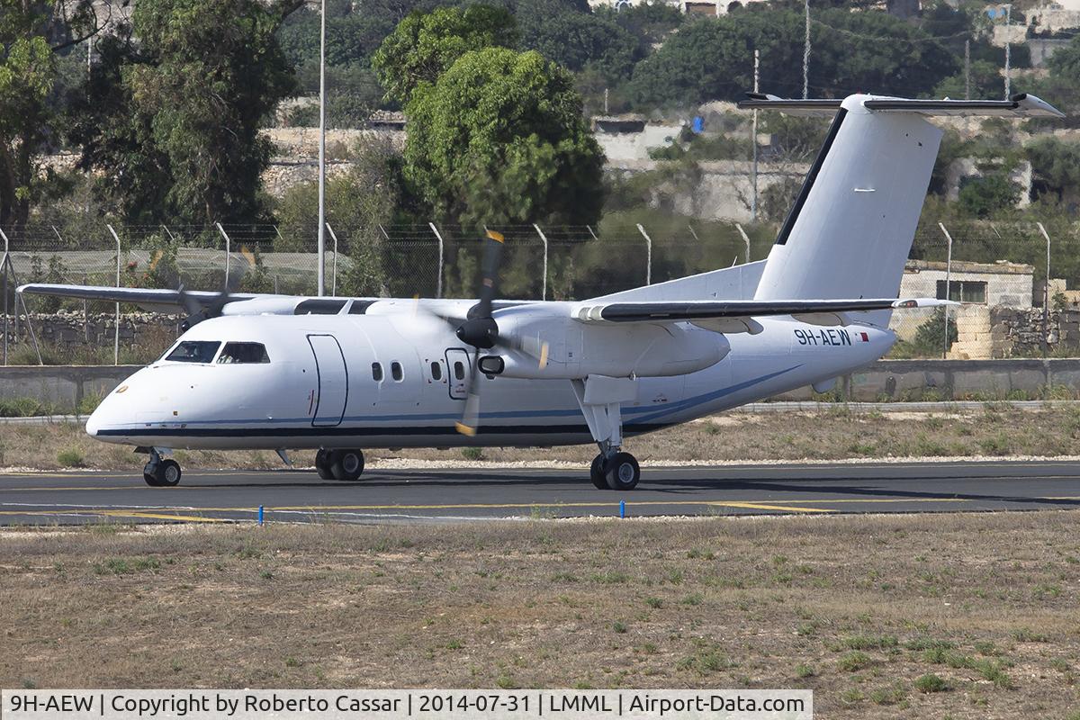 9H-AEW, 1990 De Havilland Canada DHC-8-102 Dash 8 C/N 222, Bravo