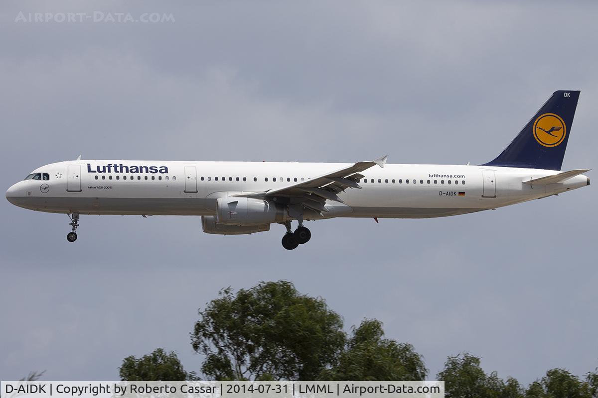 D-AIDK, 2011 Airbus A321-231 C/N 4819, Runway 31