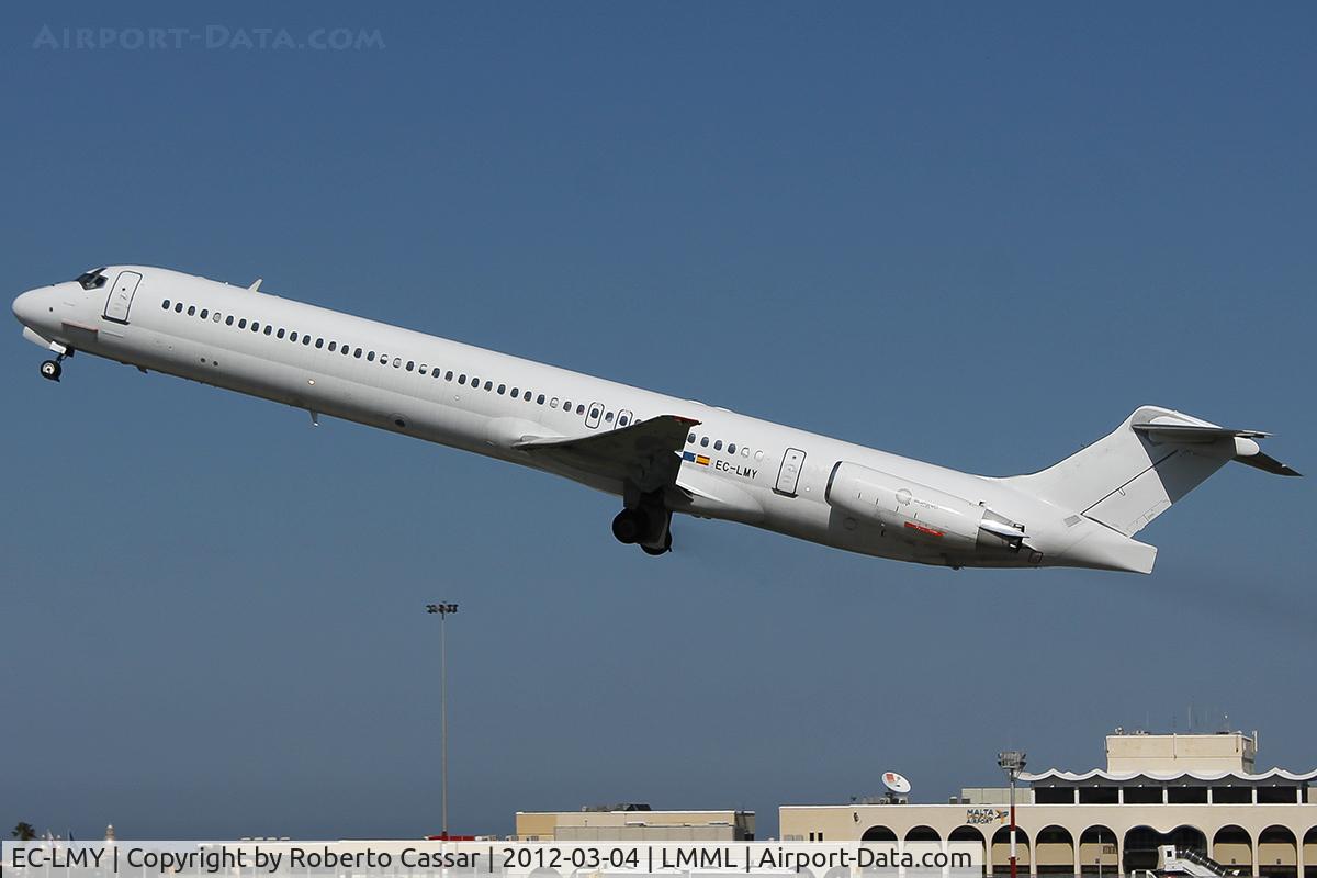 EC-LMY, 1988 McDonnell Douglas MD-83 (DC-9-83) C/N 49620, Runway 31