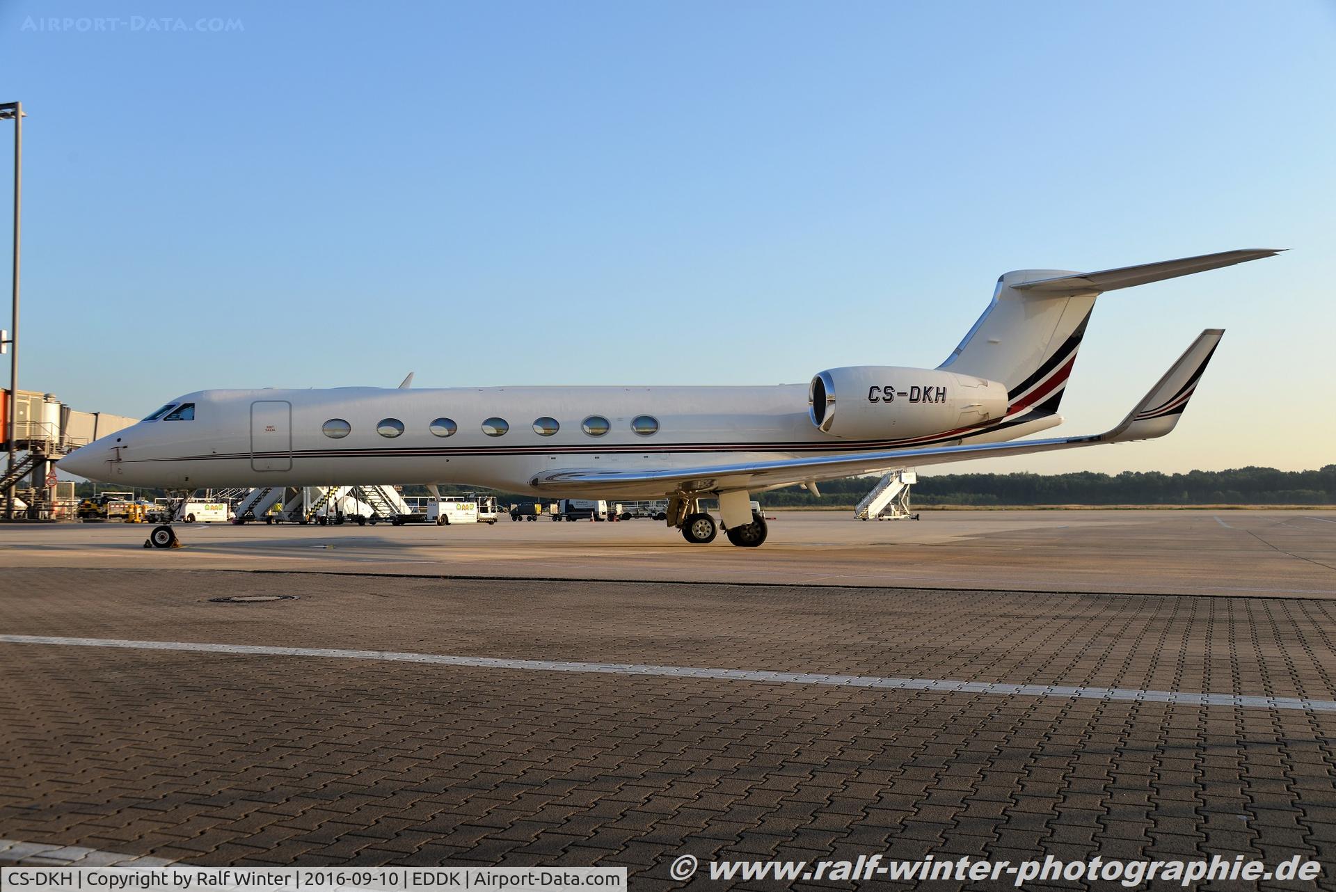 CS-DKH, 2007 Gulfstream Aerospace GV-SP (G550) C/N 5150, Gulfstream Aerospace GV-SP G550 - NJE NetJets Transportes Aereos - 5150 - CS-DKH - 10.09.2016 - CGN
