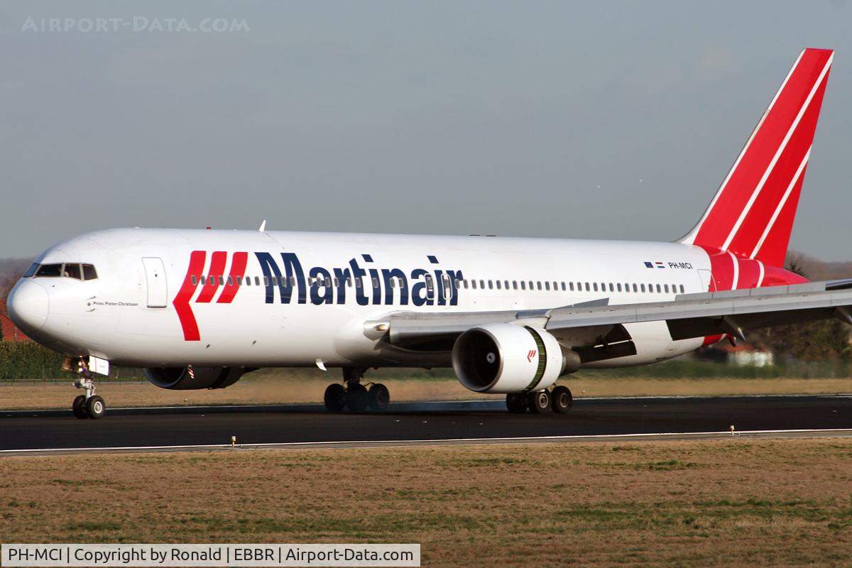 PH-MCI, 1991 Boeing 767-31A C/N 25312, at bru