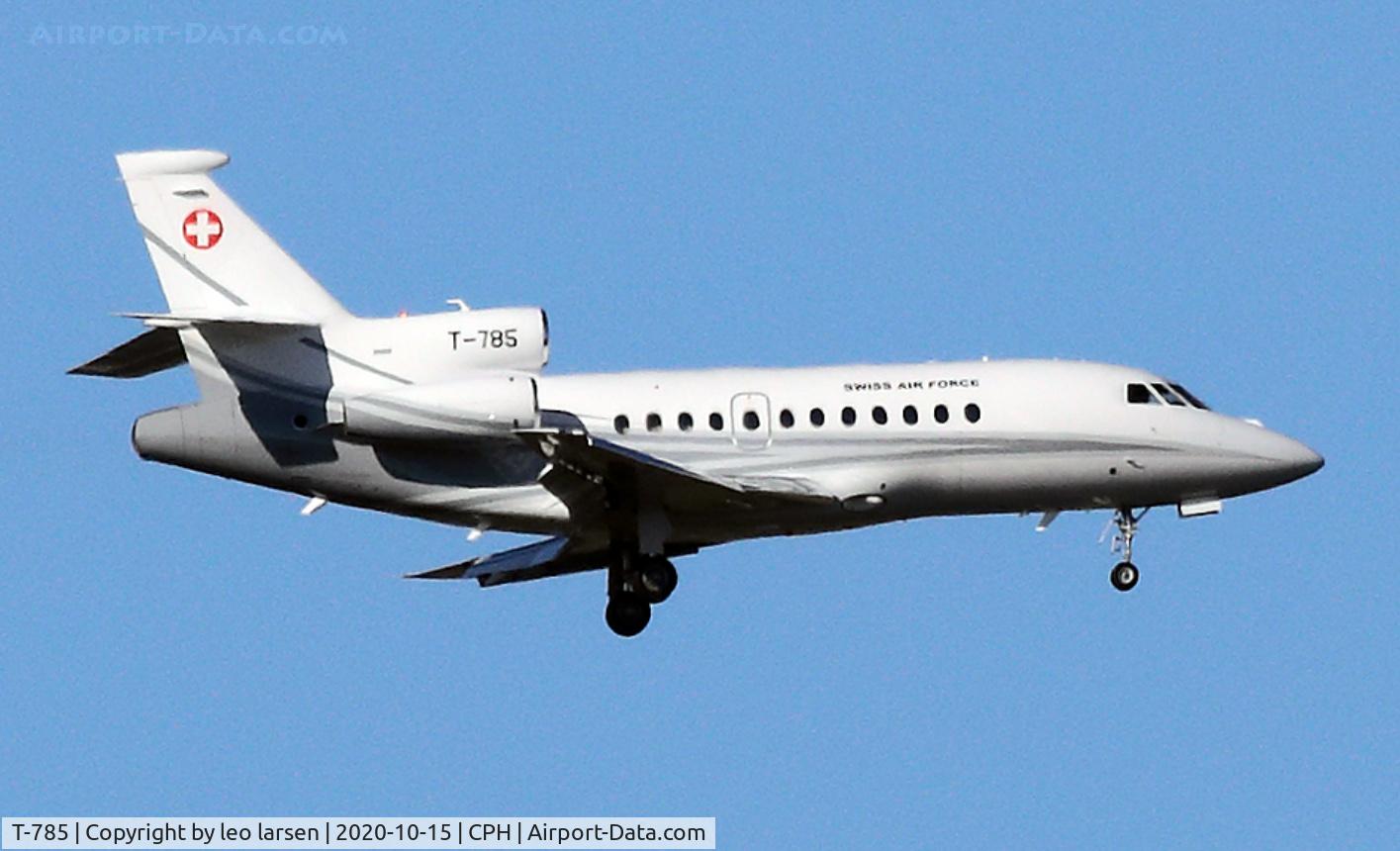 T-785, 2007 Dassault Falcon 900EX EASy II C/N 195, Copenhagen 15.10.2020