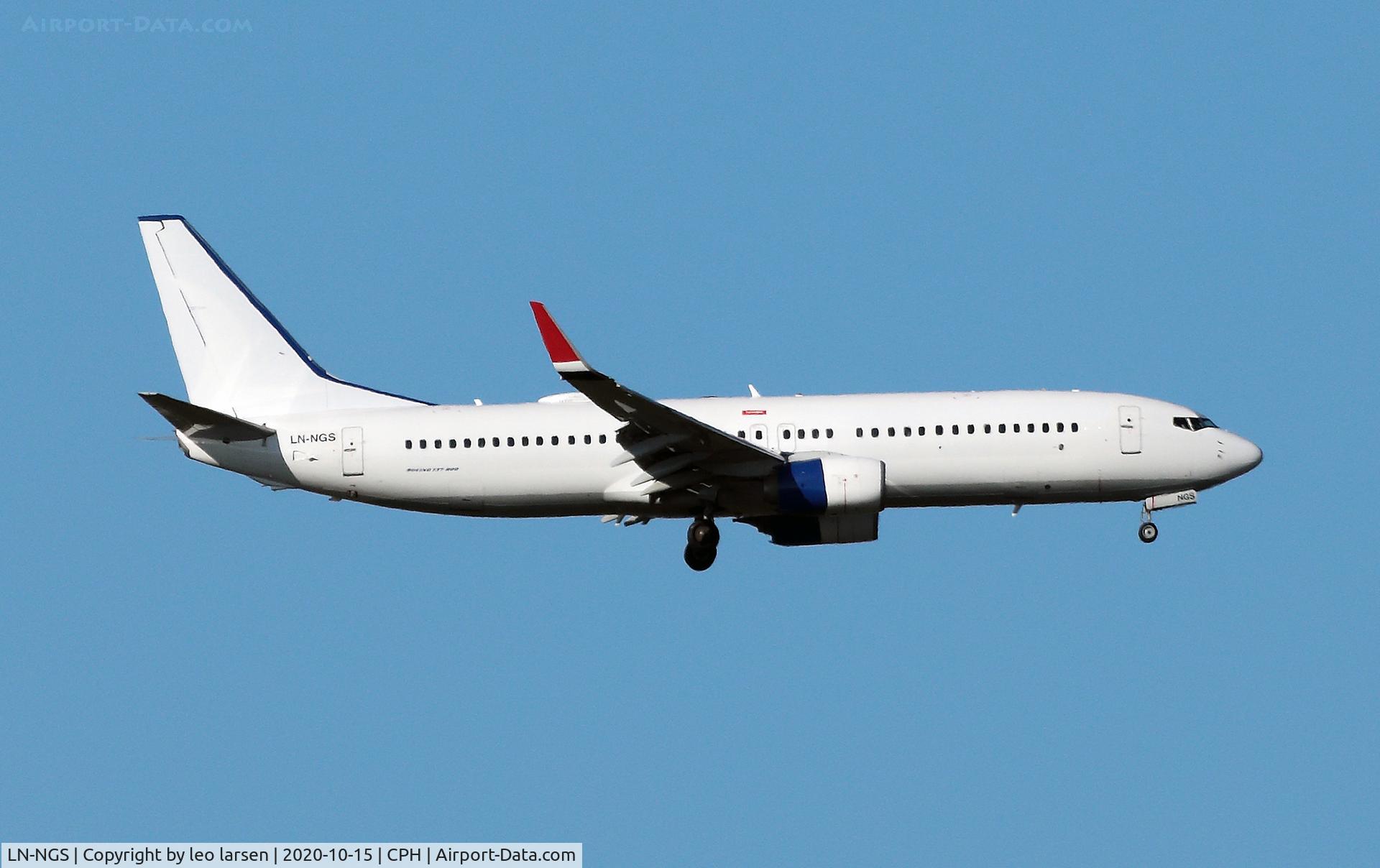 LN-NGS, 2014 Boeing 737-8JP C/N 39029, Copenhagen 15.10.2020