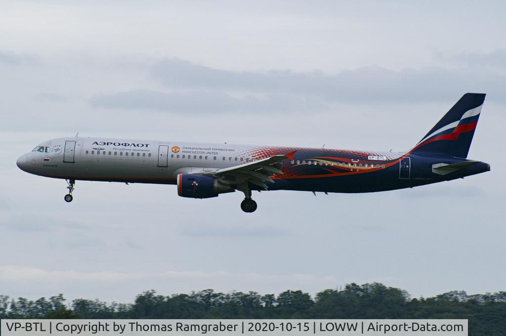 VP-BTL, 2013 Airbus A321-211 C/N 5881, Aeroflot - Russian International Airlines Airbus A321