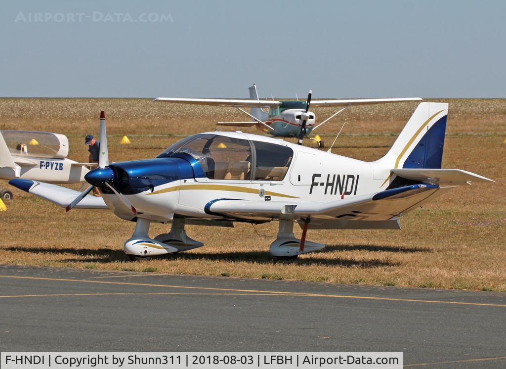 F-HNDI, Robin DR-400-140B Major C/N 2663, Parked in the grass at the Airclub...