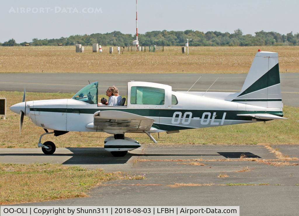 OO-OLI, Grumman AA-5A Cheetah C/N 010, Taxiing for departure...