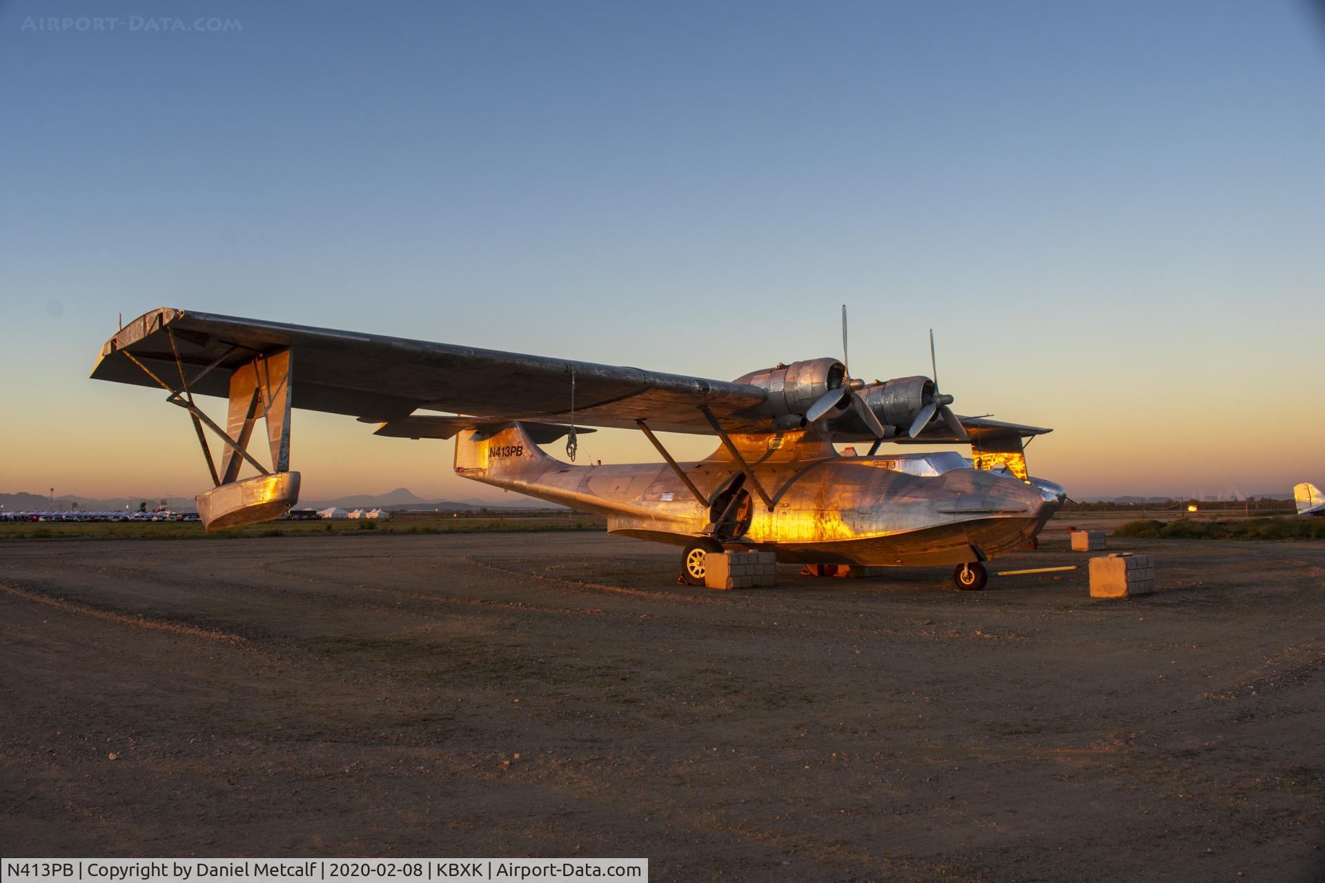 N413PB, Consolidated PBY-5A Catalina C/N CV343, Seen at the Lauridsen Aviation Museum in Buckeye, Arizona on February 8th, 2020