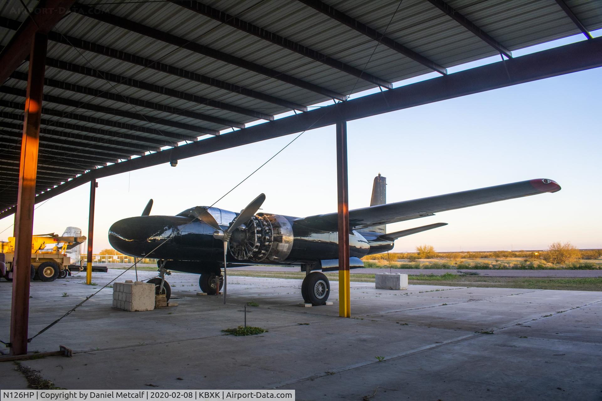 N126HP, 1944 Douglas A-26B Invader Invader C/N 27799, Lauridsen Aviation Museum February 8th, 2020