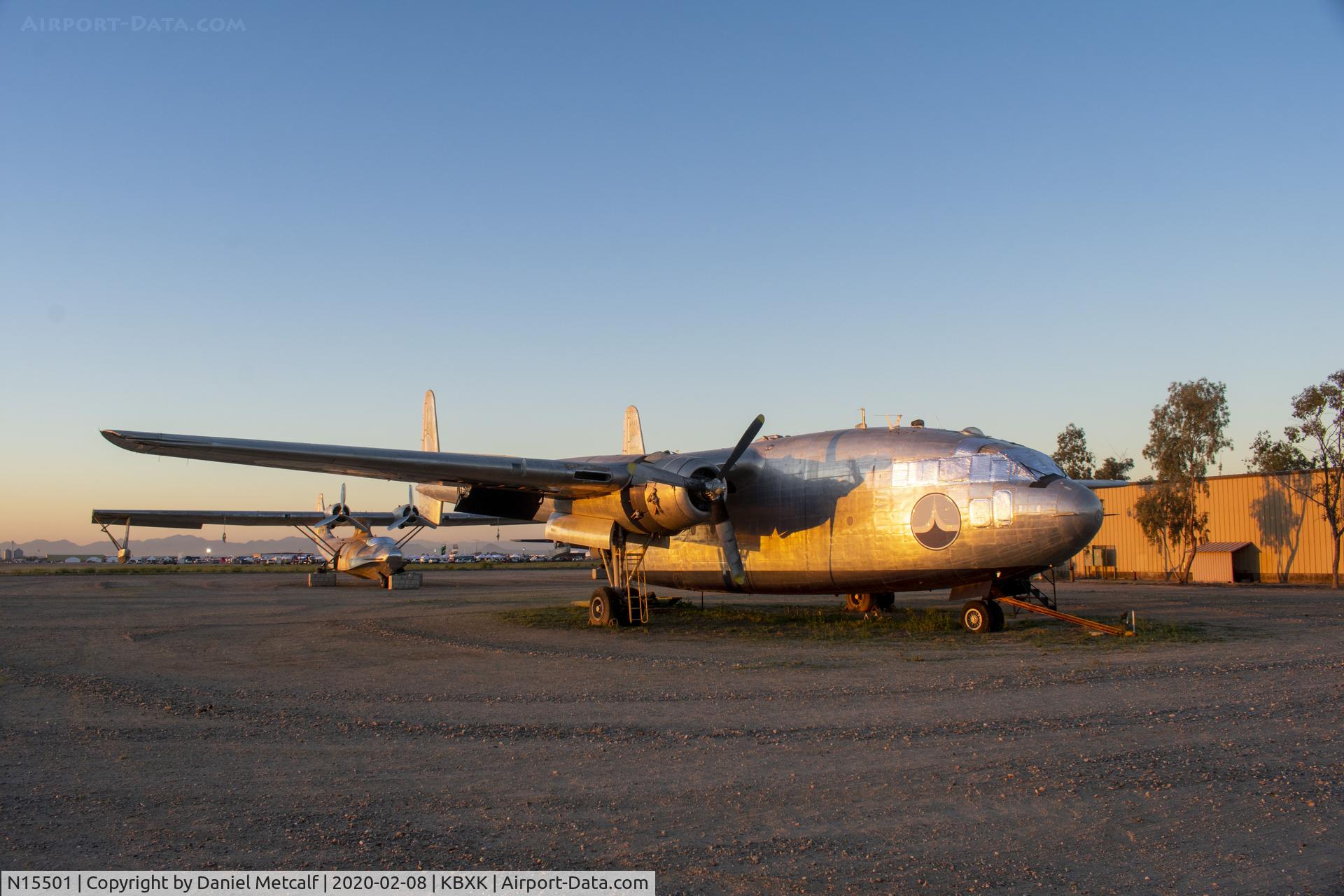 N15501, 1951 Fairchild C-119G Flying Boxcar C/N 10955, Lauridsen Aviation Museum February 8th, 2020