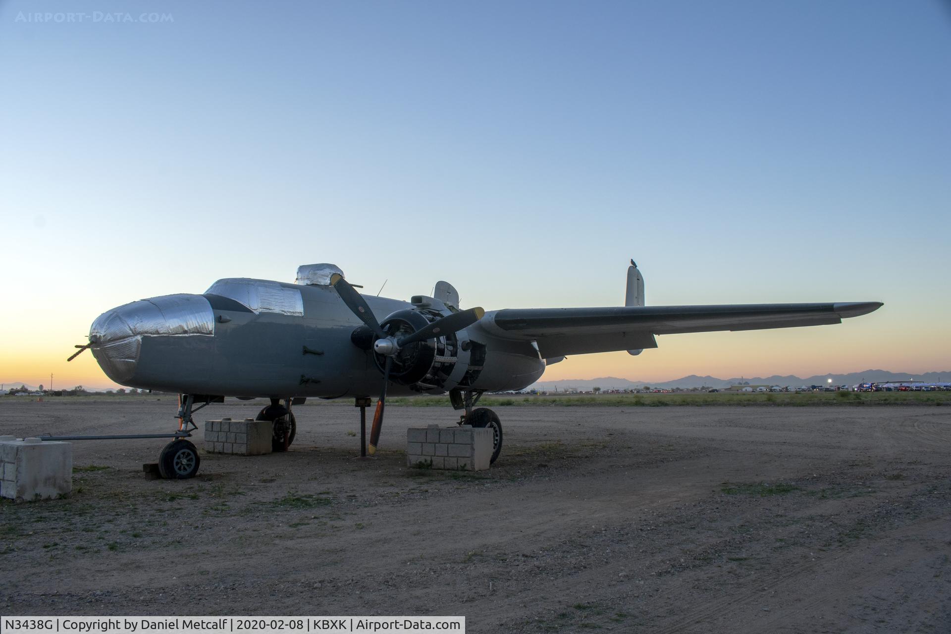 N3438G, 1944 North American TB-25J Mitchell C/N 44-86797, Lauridsen Aviation Museum February 8th, 2020