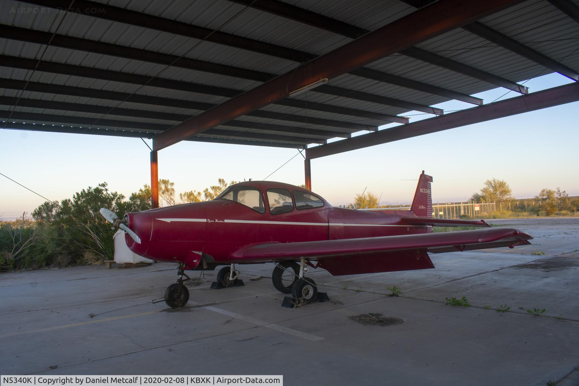 N5340K, 1950 Ryan Navion B C/N NAV-4-2240B, Lauridsen Aviation Museum February 8th, 2020