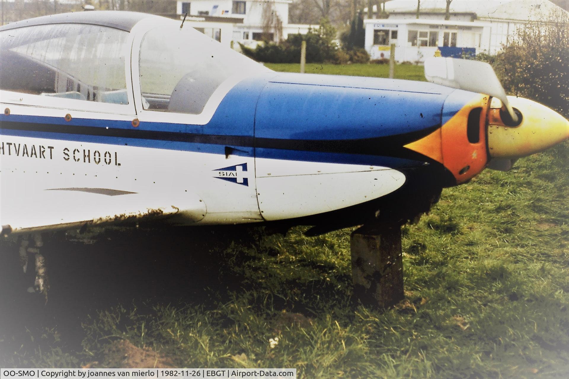 OO-SMO, 1971 SIAI-Marchetti SF-260 C/N 2-53, crashed, dIsmantled and restored