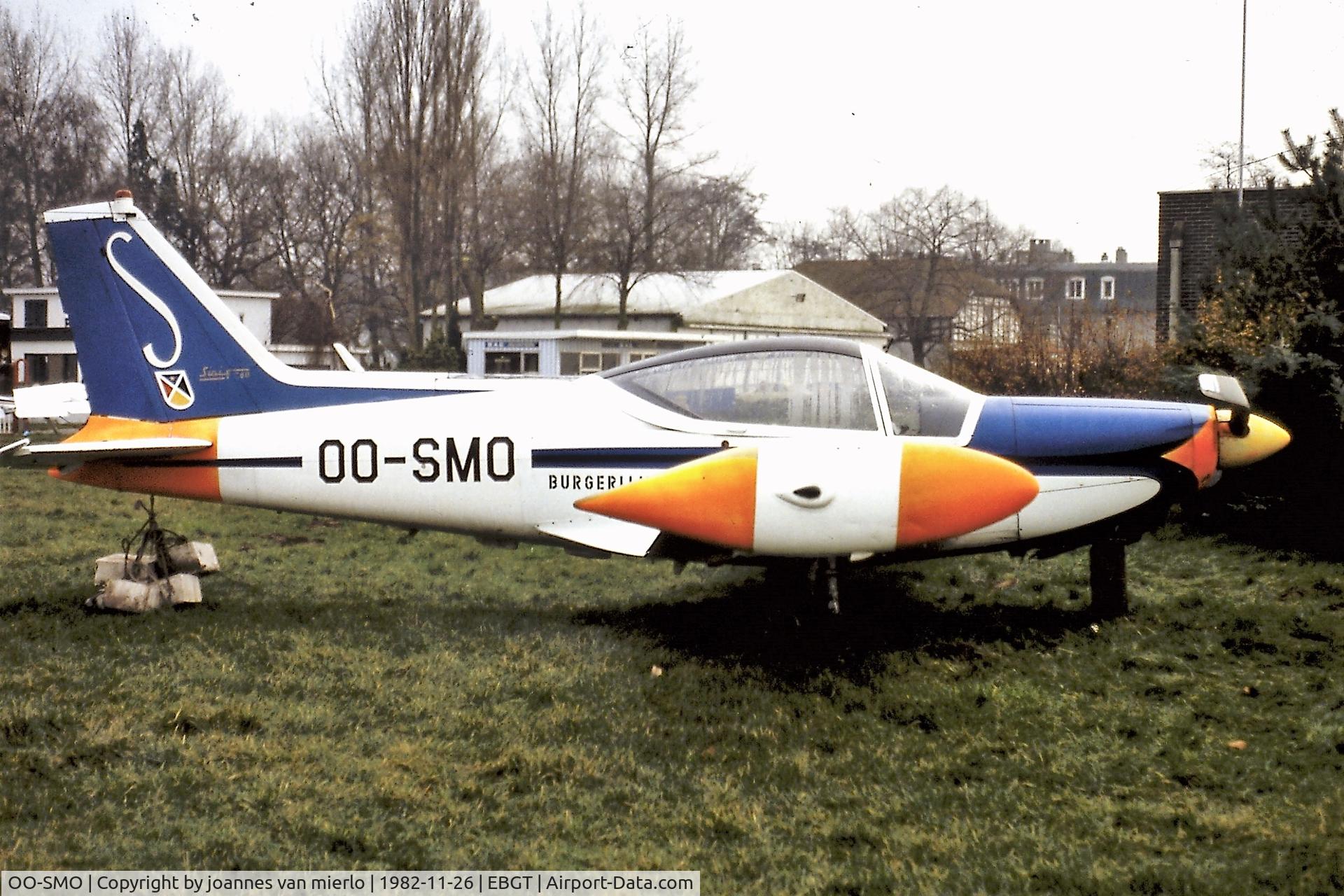 OO-SMO, 1971 SIAI-Marchetti SF-260 C/N 2-53, crashed, dismantled and restored