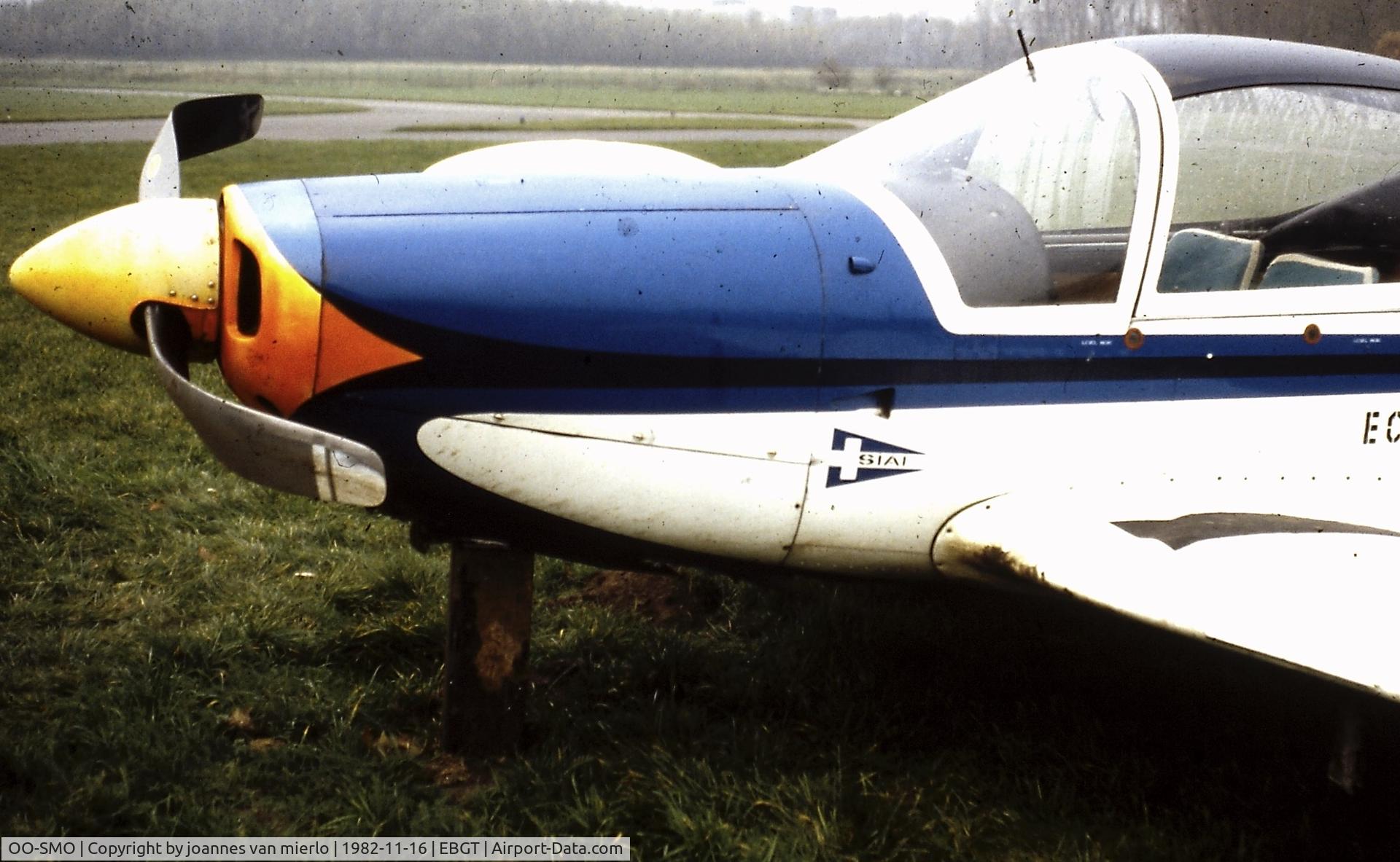 OO-SMO, 1971 SIAI-Marchetti SF-260 C/N 2-53, Crashed, dismantled for transport by van and restored
