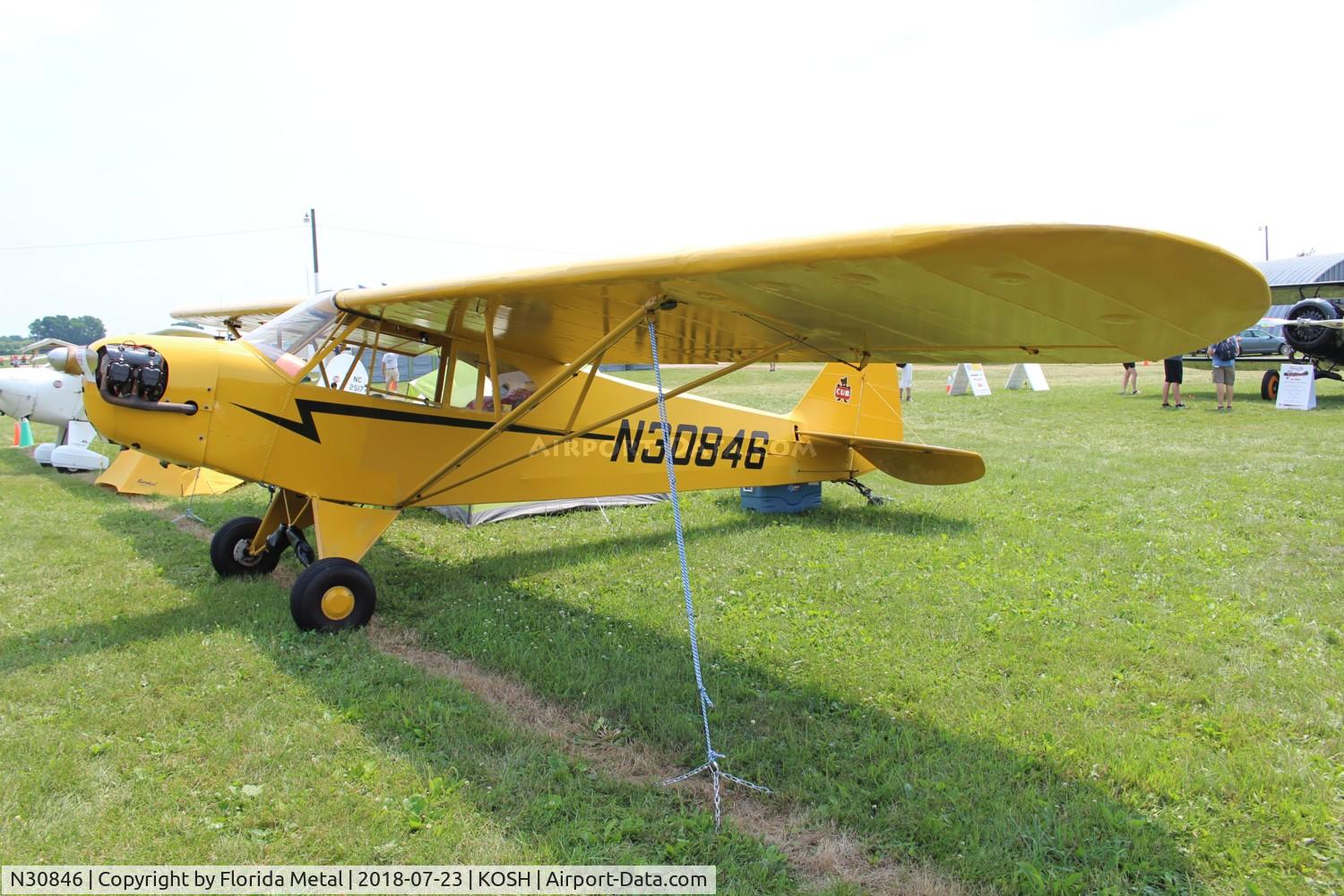 N30846, 1940 Piper J3C-85 C/N 5143, Piper J3 Cub