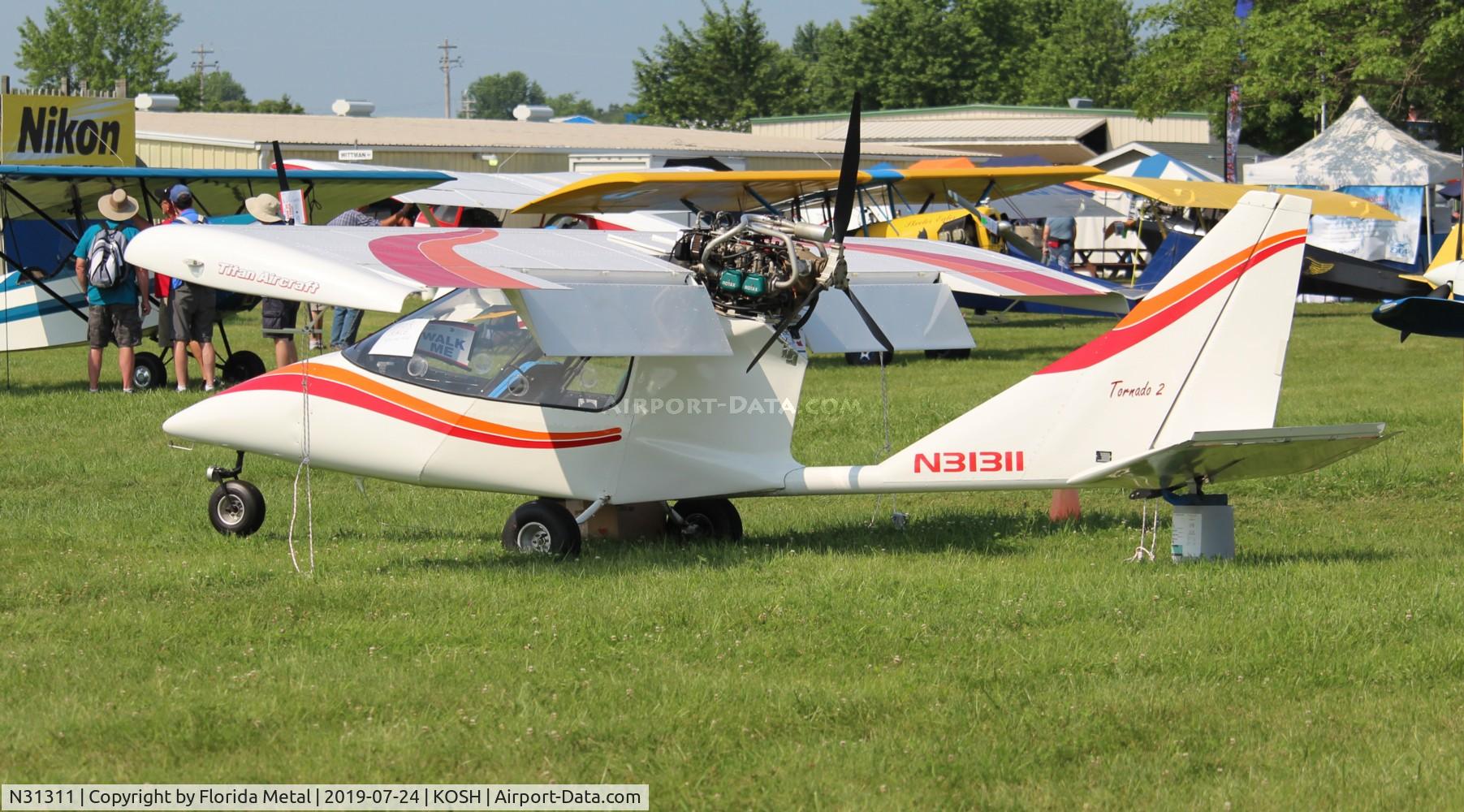 N31311, 2007 Titan Tornado C/N D99912SOHK0356, Titan Tornado