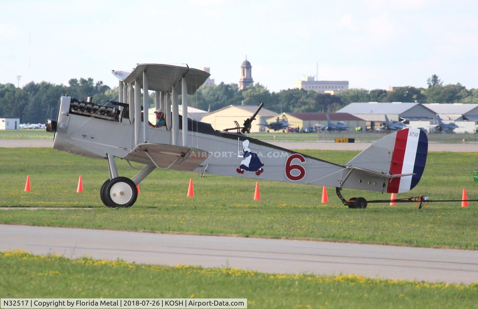 N32517, 1917 Airco/de Havilland DH-4 C/N 12459, De Havilland DH-4