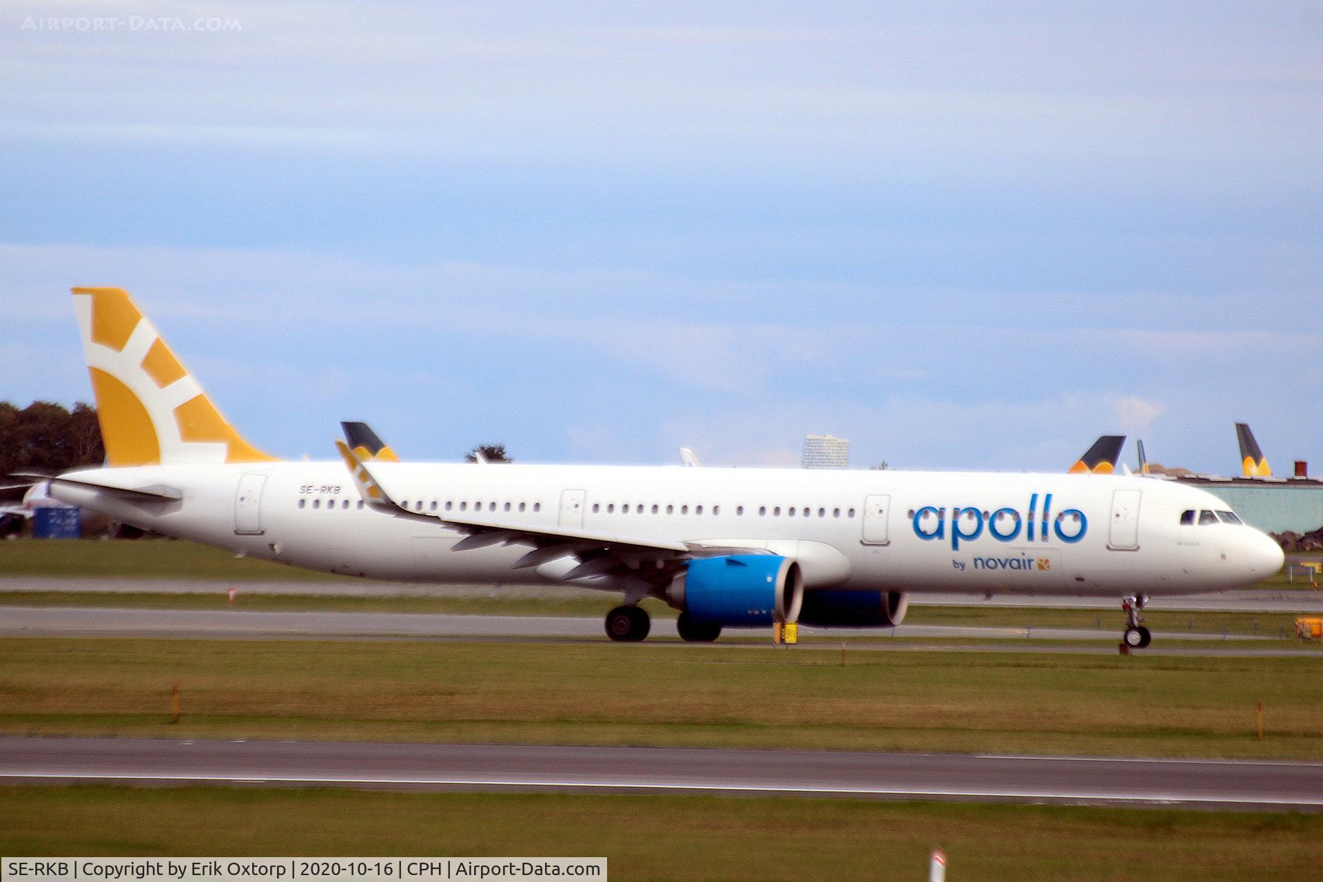 SE-RKB, 2017 Airbus A321-251N C/N 7807, SE-RKB about to take off rw 04R