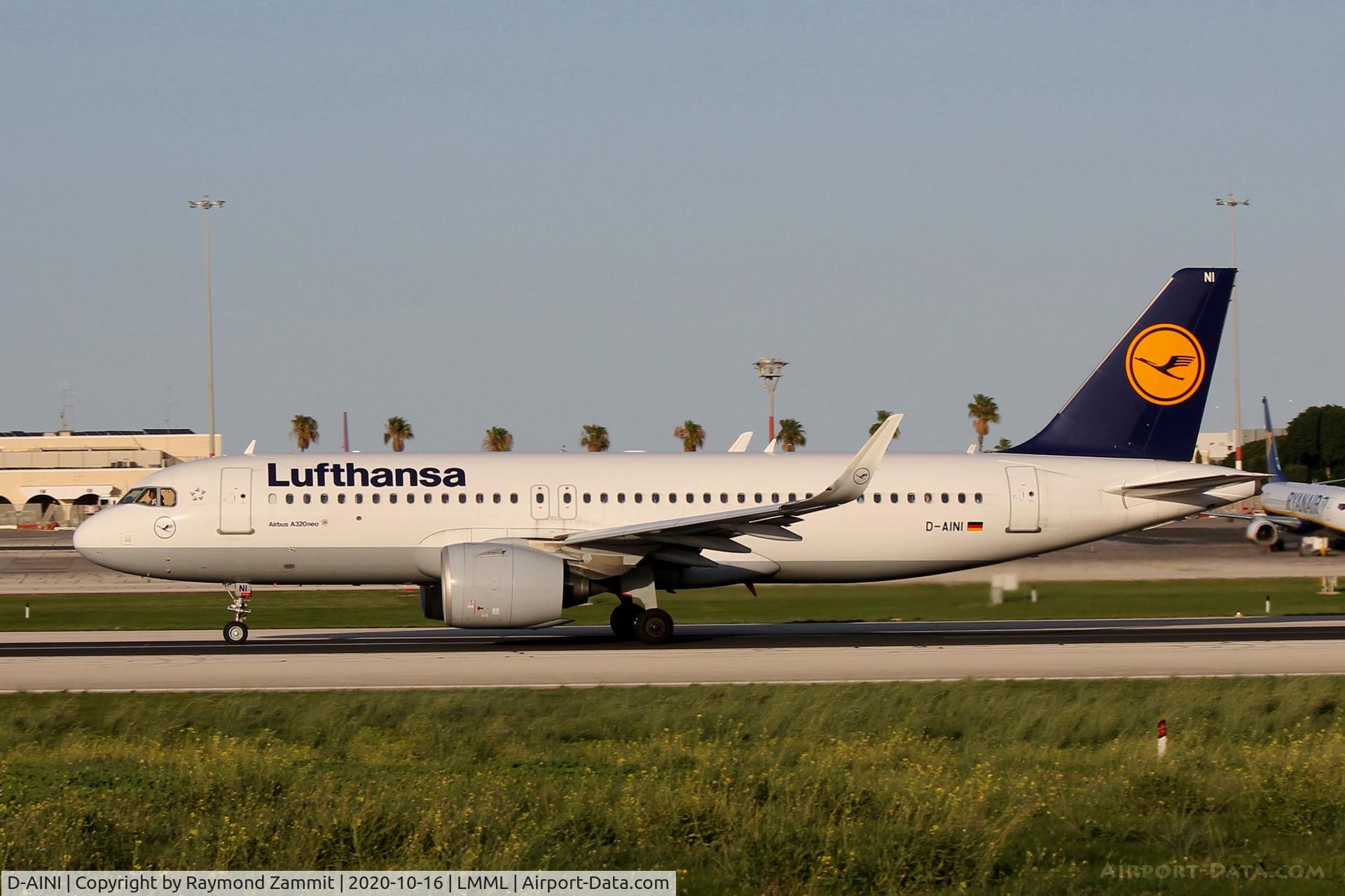 D-AINI, 2017 Airbus A320-271NEO C/N 7710, A320Neo D-AINI Lufthansa