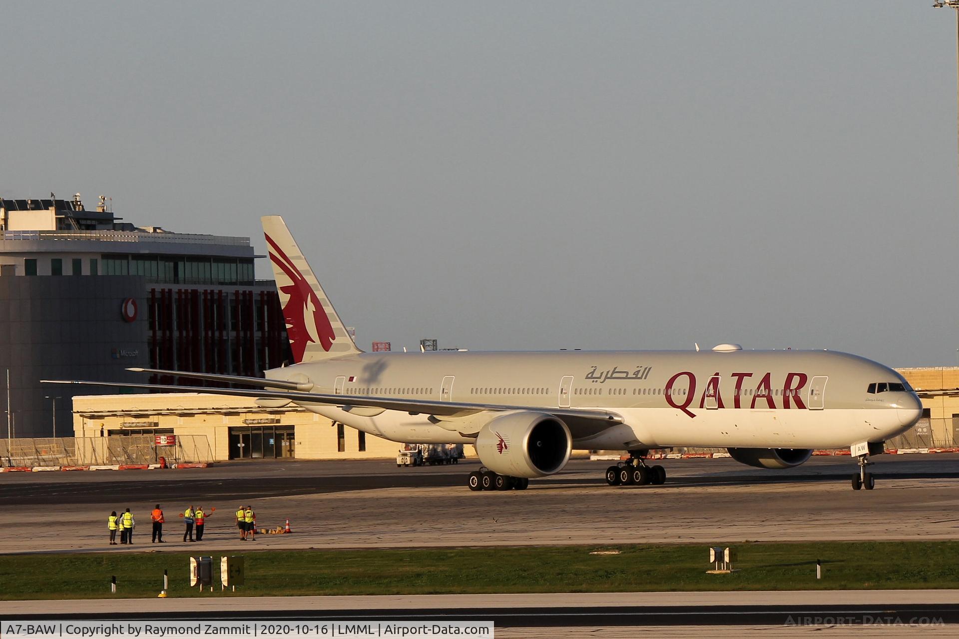 A7-BAW, 2012 Boeing 777-3DZ/ER C/N 41741, B777 A7-BAW Qatar Airways