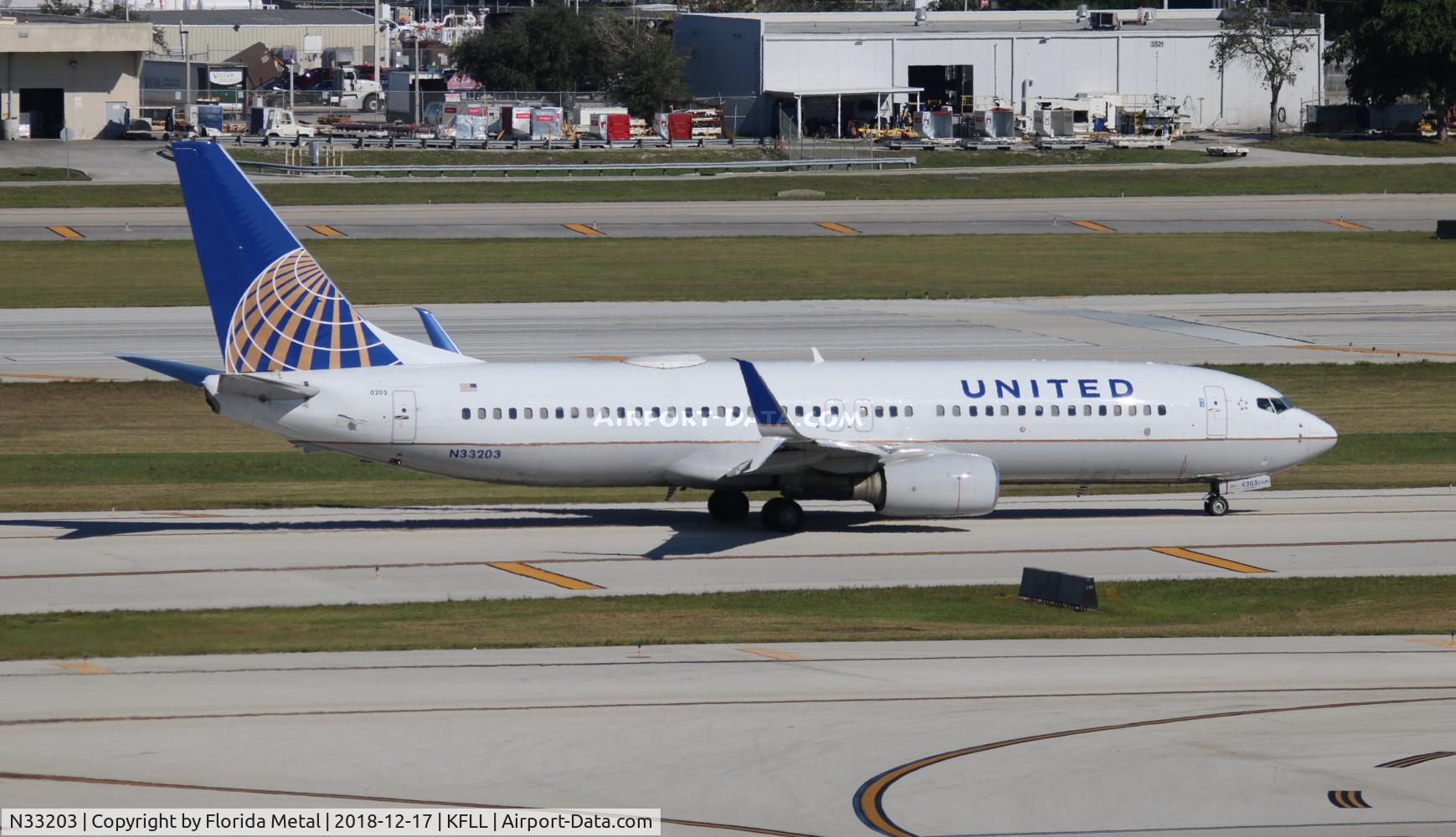 N33203, 2000 Boeing 737-824 C/N 30613, United 737-824