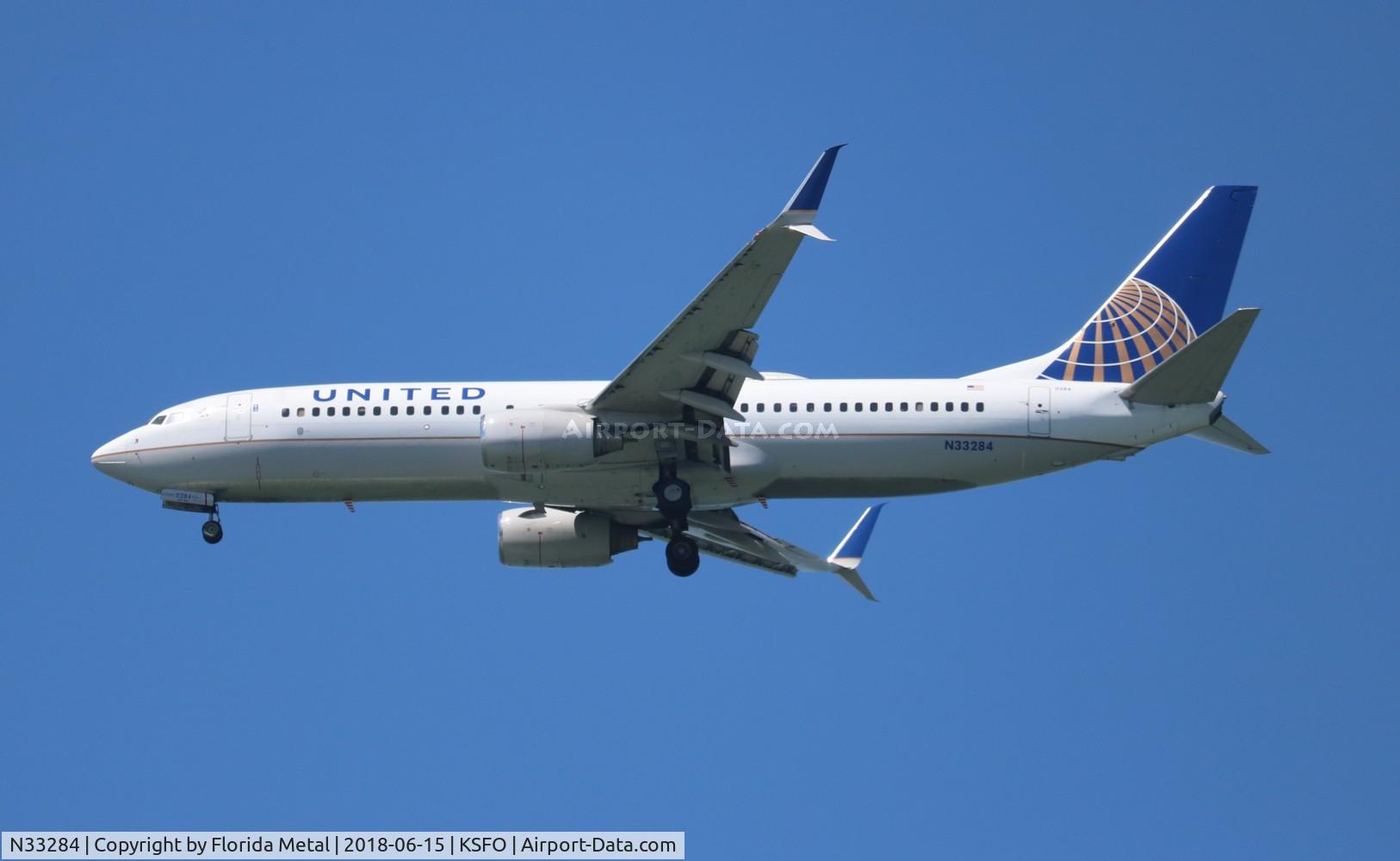 N33284, 2004 Boeing 737-824 C/N 31635, United 737-824