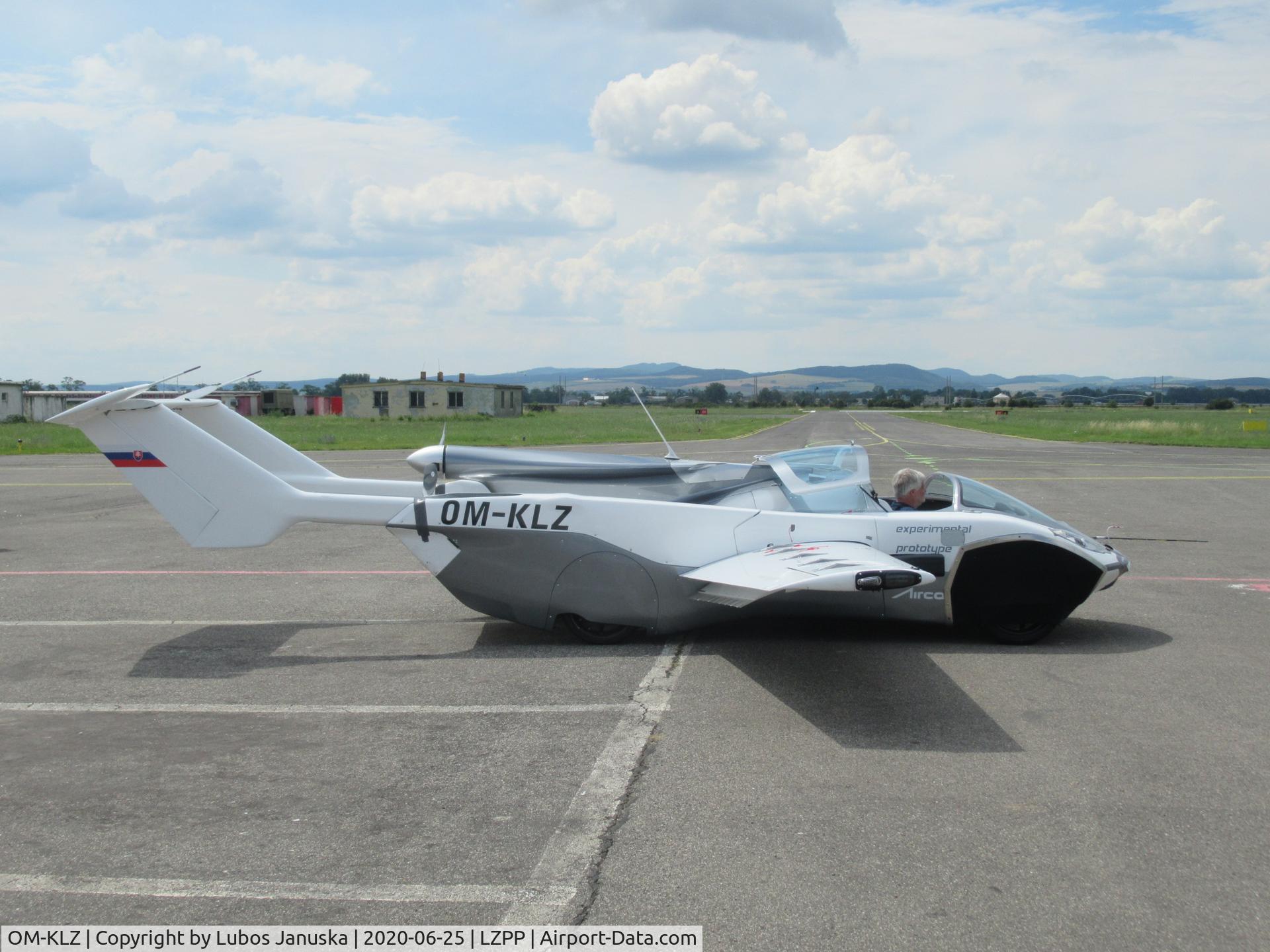 OM-KLZ, 2020 Klein Vision AirCar 5.0 C/N 19-01, 25-Jun-2020 during flight tests