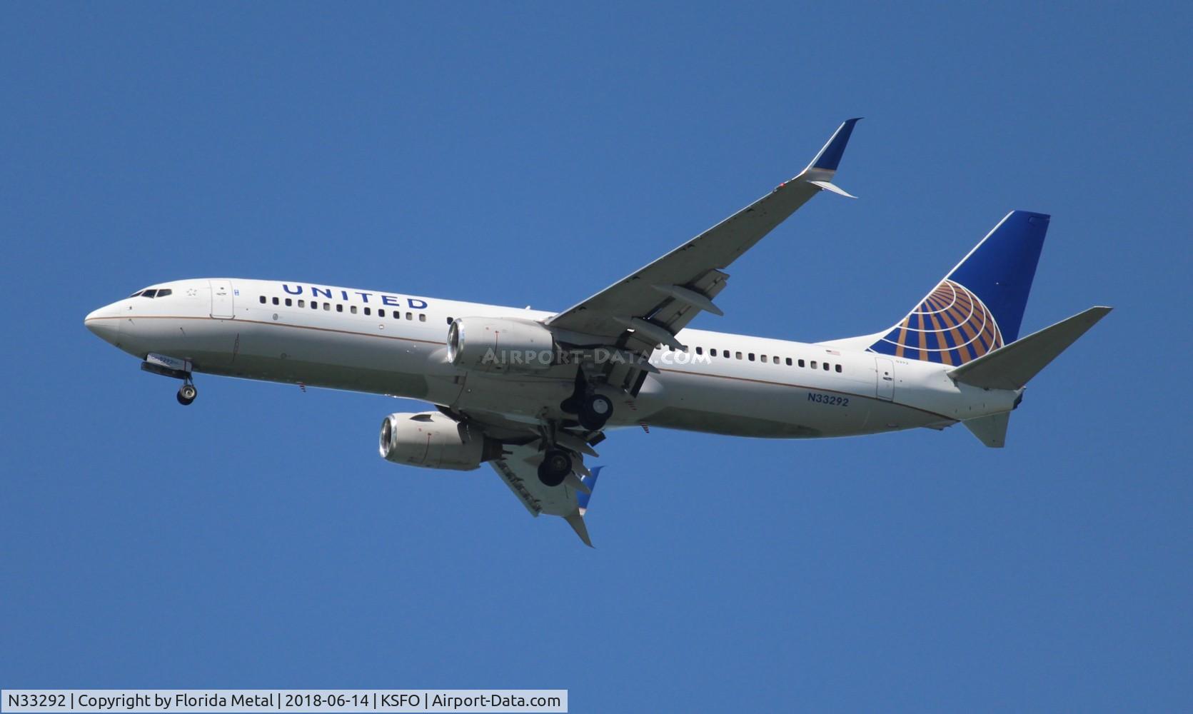 N33292, 2004 Boeing 737-824 C/N 33455, United 737-824