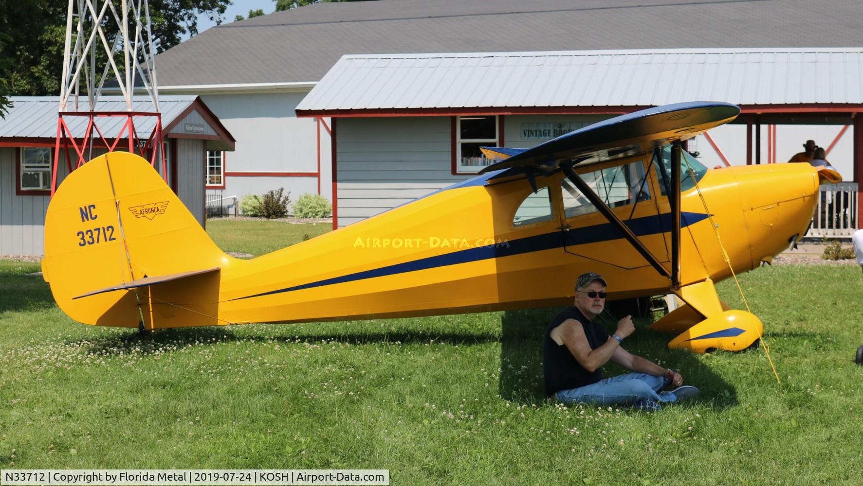 N33712, 1941 Aeronca 65-CA Super Chief C/N CA12971, Aeronca 65