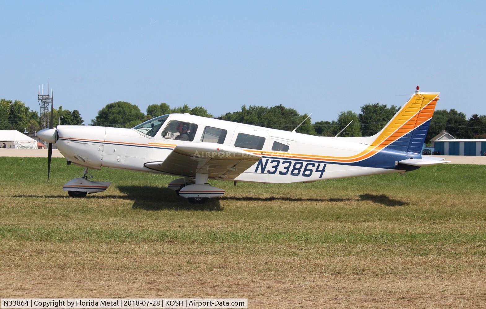 N33864, Piper PA-32-260 Cherokee Six Cherokee Six C/N 32-7500033, PA-32-260
