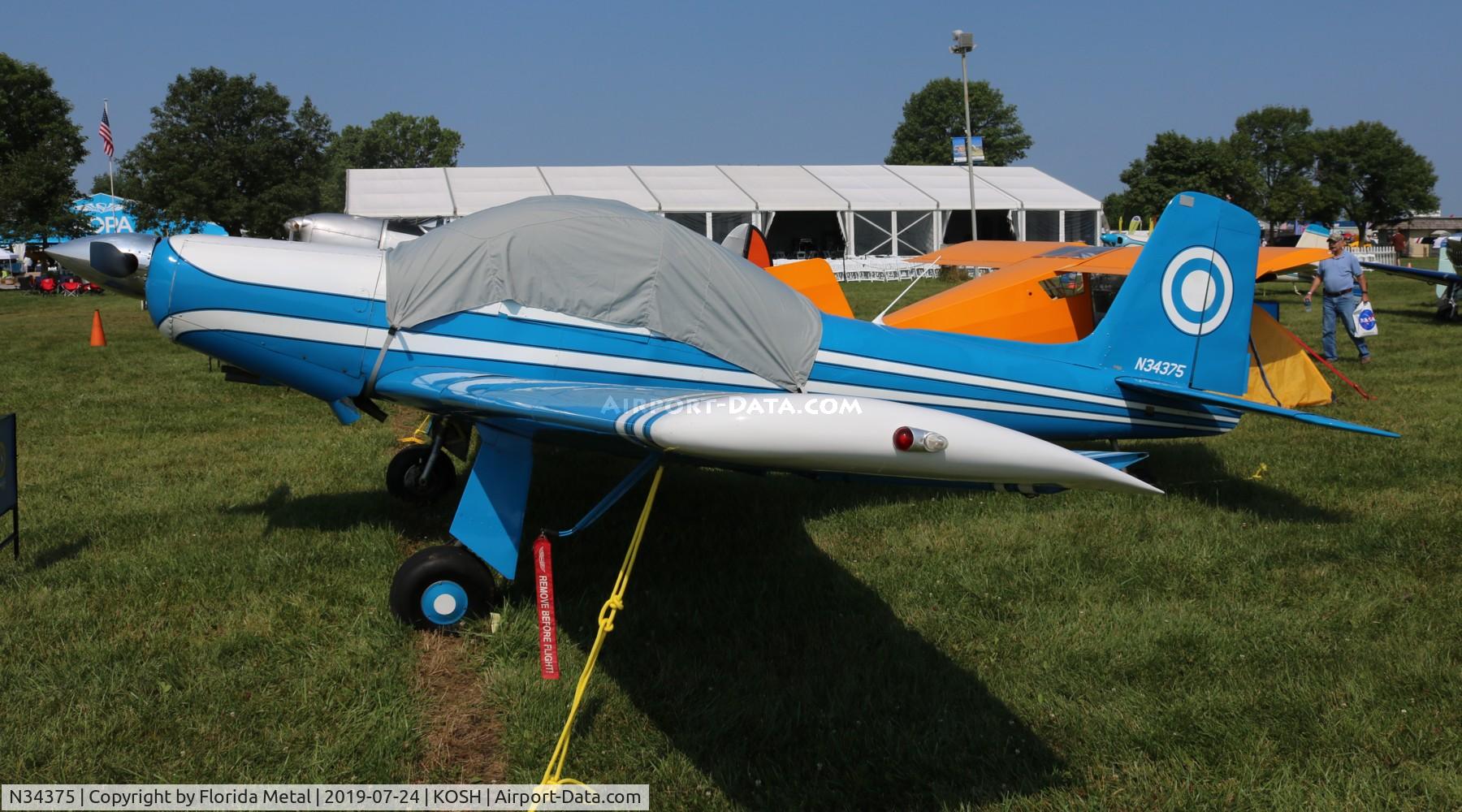 N34375, 1954 Meyers MAC-145 C/N 218, MAC-145