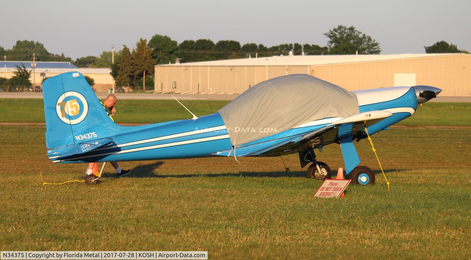 N34375, 1954 Meyers MAC-145 C/N 218, MAC-145