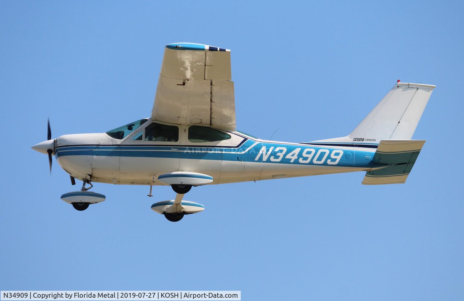 N34909, 1974 Cessna 177B Cardinal C/N 17702083, Cessna 177B