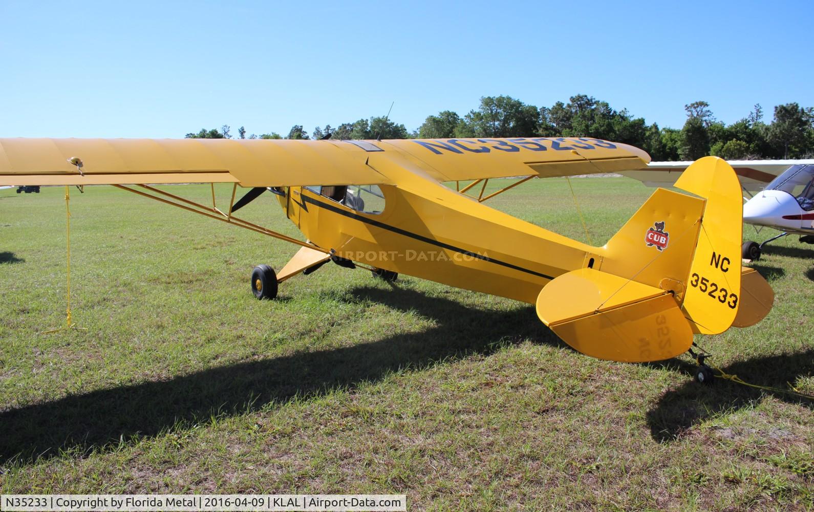 N35233, 1941 Piper J3L-65 Cub C/N 6228, Piper J3 Cub