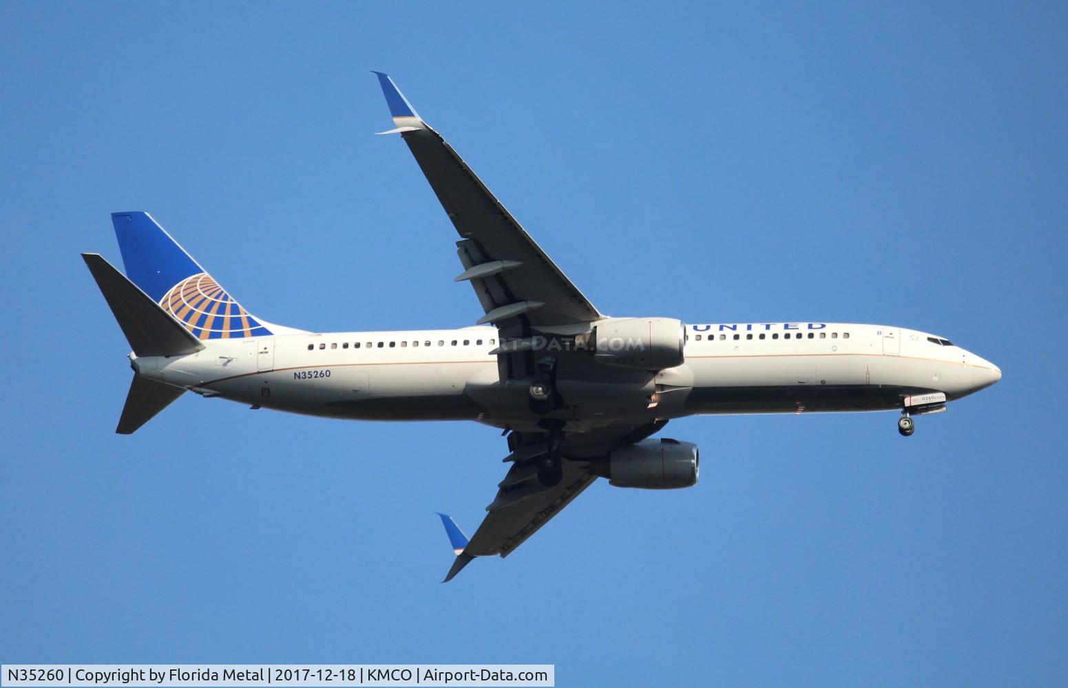 N35260, 2001 Boeing 737-824 C/N 30855, United 737-824