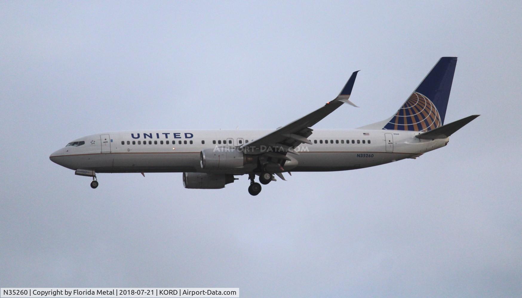 N35260, 2001 Boeing 737-824 C/N 30855, United 737-824