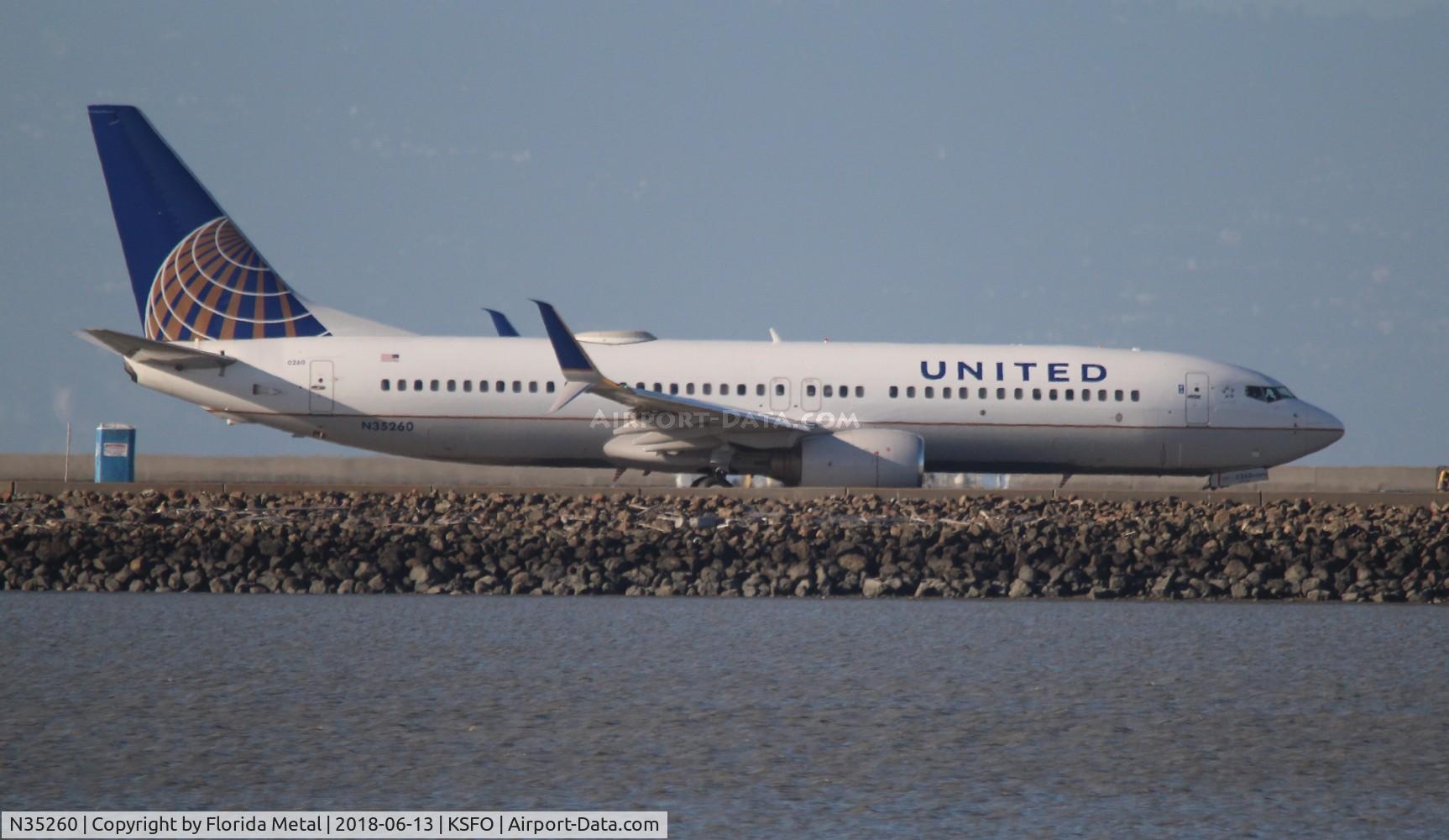 N35260, 2001 Boeing 737-824 C/N 30855, United 737-824