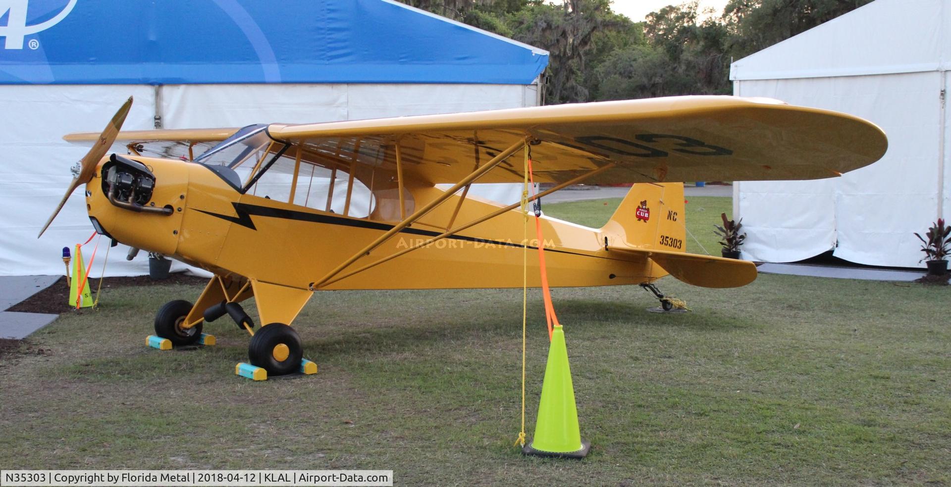 N35303, 1941 Piper J3C-65 Cub C/N 6269, Piper J3 Cub