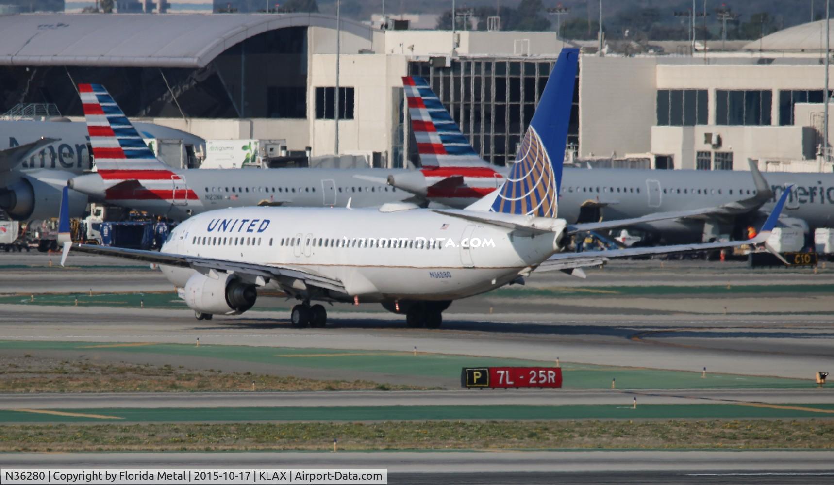 N36280, 2003 Boeing 737-824 C/N 31598, United 737-824