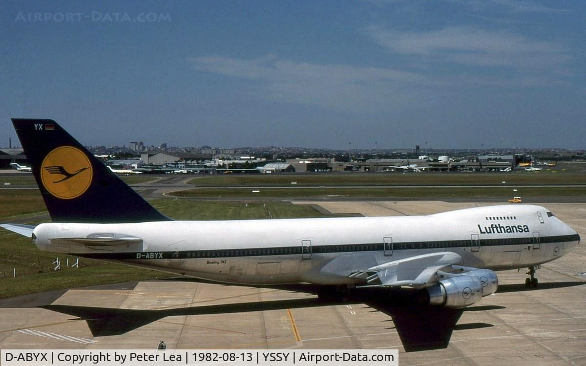 D-ABYX, 1981 Boeing 747-230B C/N 22670, Ready to depart on it's long journey to Europe.