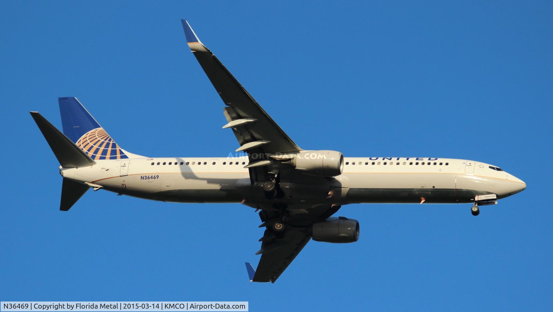 N36469, 2013 Boeing 737-924/ER C/N 36600, United 737-924