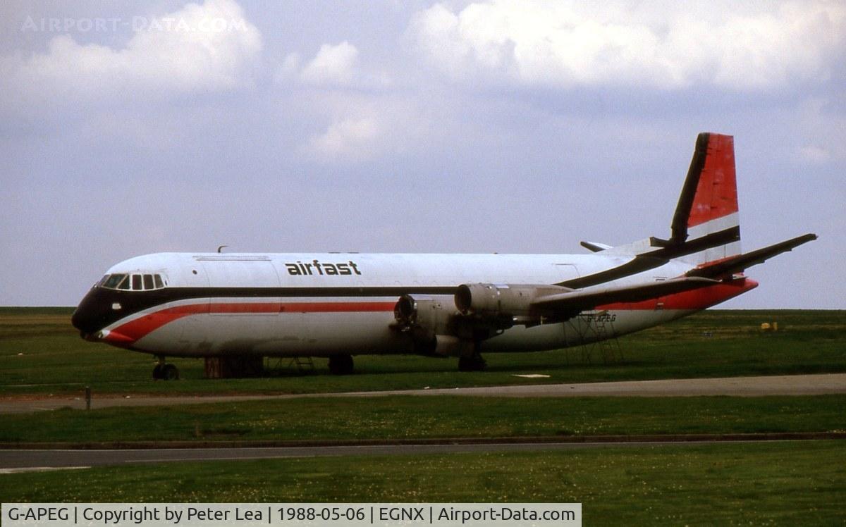 G-APEG, 1961 Vickers V953C Merchantman C/N 710, Withdrawn from service