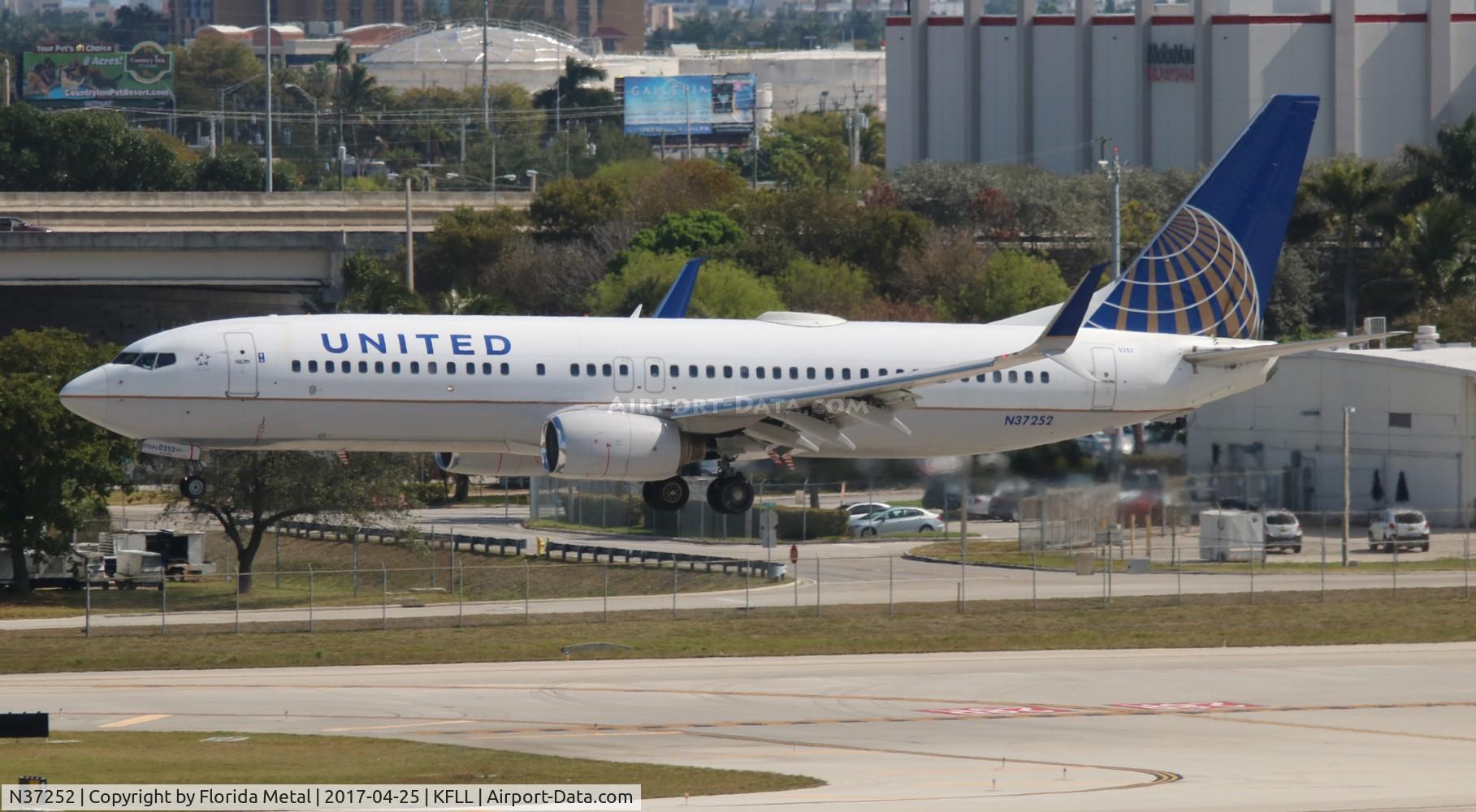 N37252, 2000 Boeing 737-824 C/N 30583, United 737-824