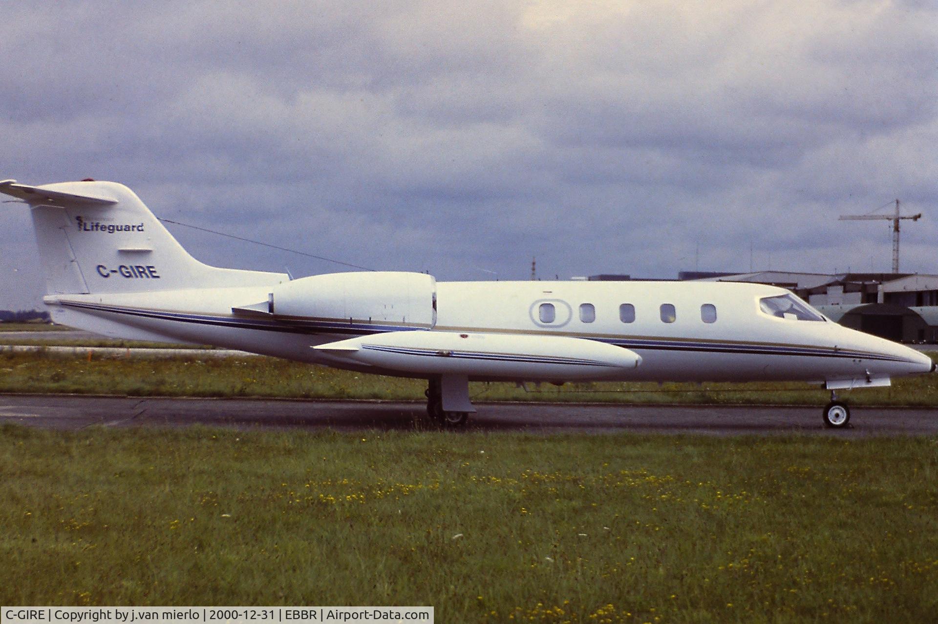 C-GIRE, 1974 Gates LearJet 35 C/N 35-004, scan from slide