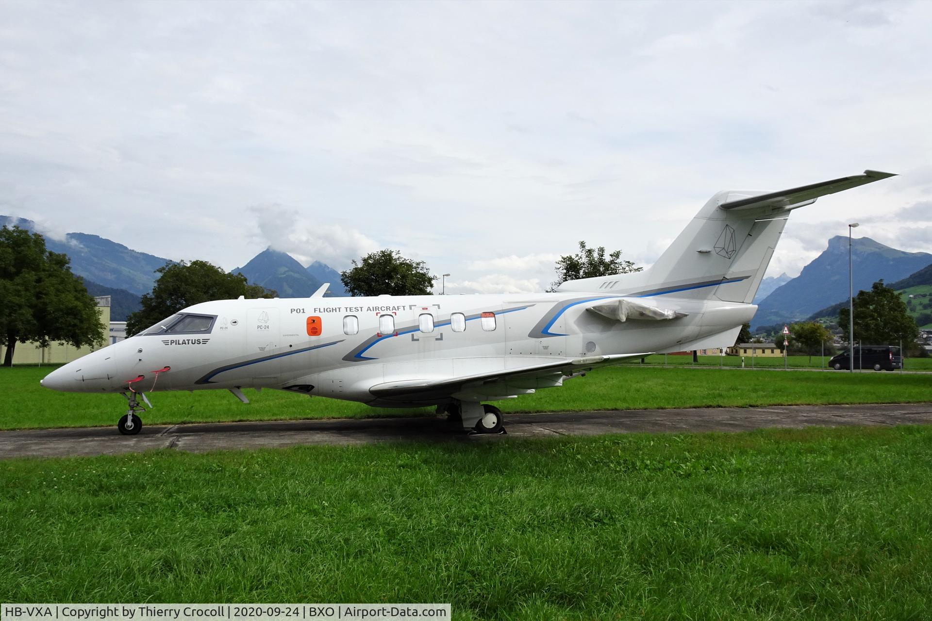 HB-VXA, 2015 Pilatus PC-24 C/N P-01, Photo taken at Pilatus facilities Buochs, Switzerland