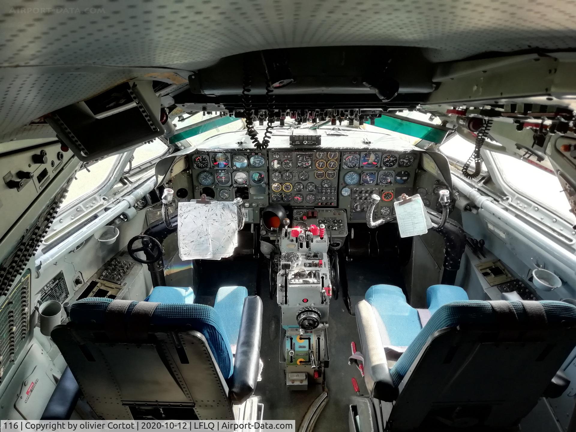 116, 1955 Sud Aviation SE-210 Caravelle III C/N 116, the cockpit